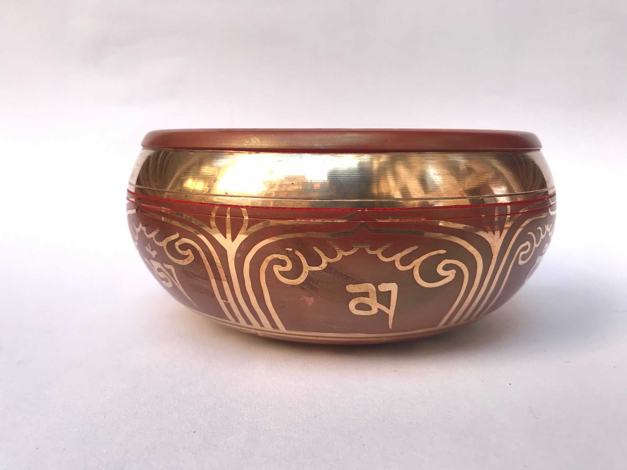 root Chakra, Singing Bowl With ashtamangala, select Accessories