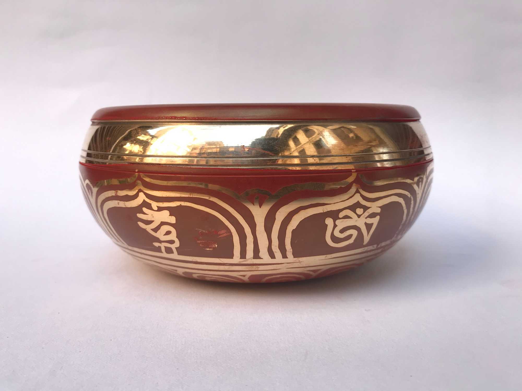 root Chakra, Singing Bowl With ashtamangala, select Accessories