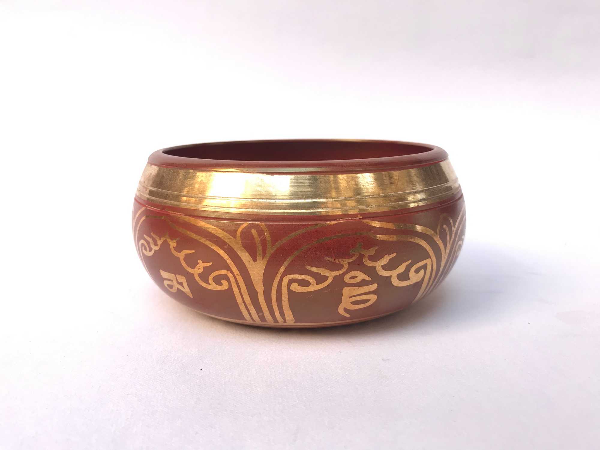 root Chakra, Singing Bowl With om Mani Padme Hum, select Accessories