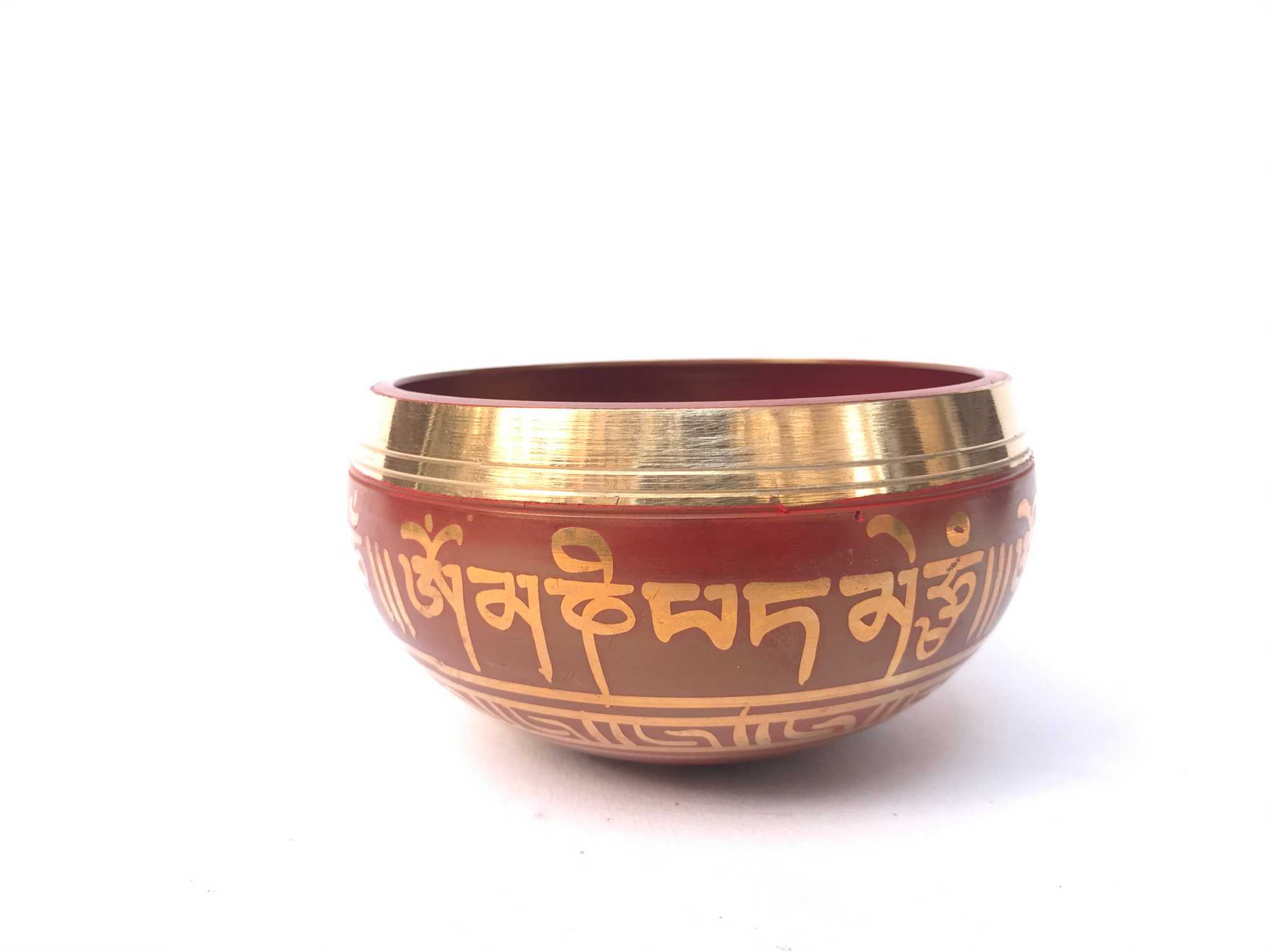 root Chakra, Singing Bowl With tibetan Om, select Accessories