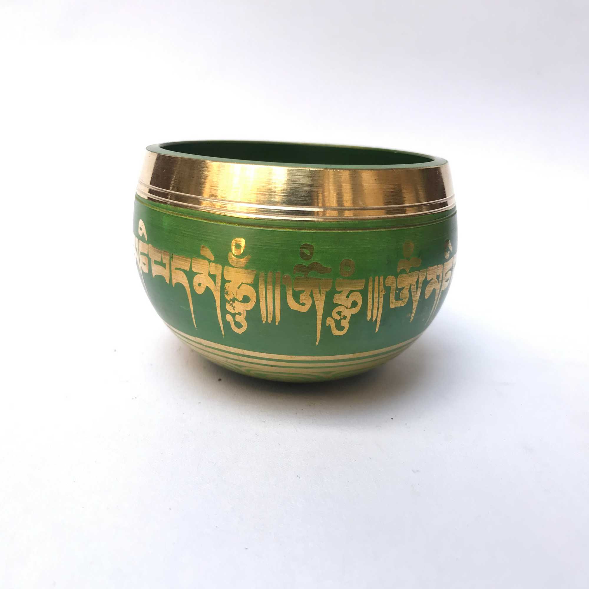 heart Chakra, Singing Bowl With tibetan Om, select Accessories