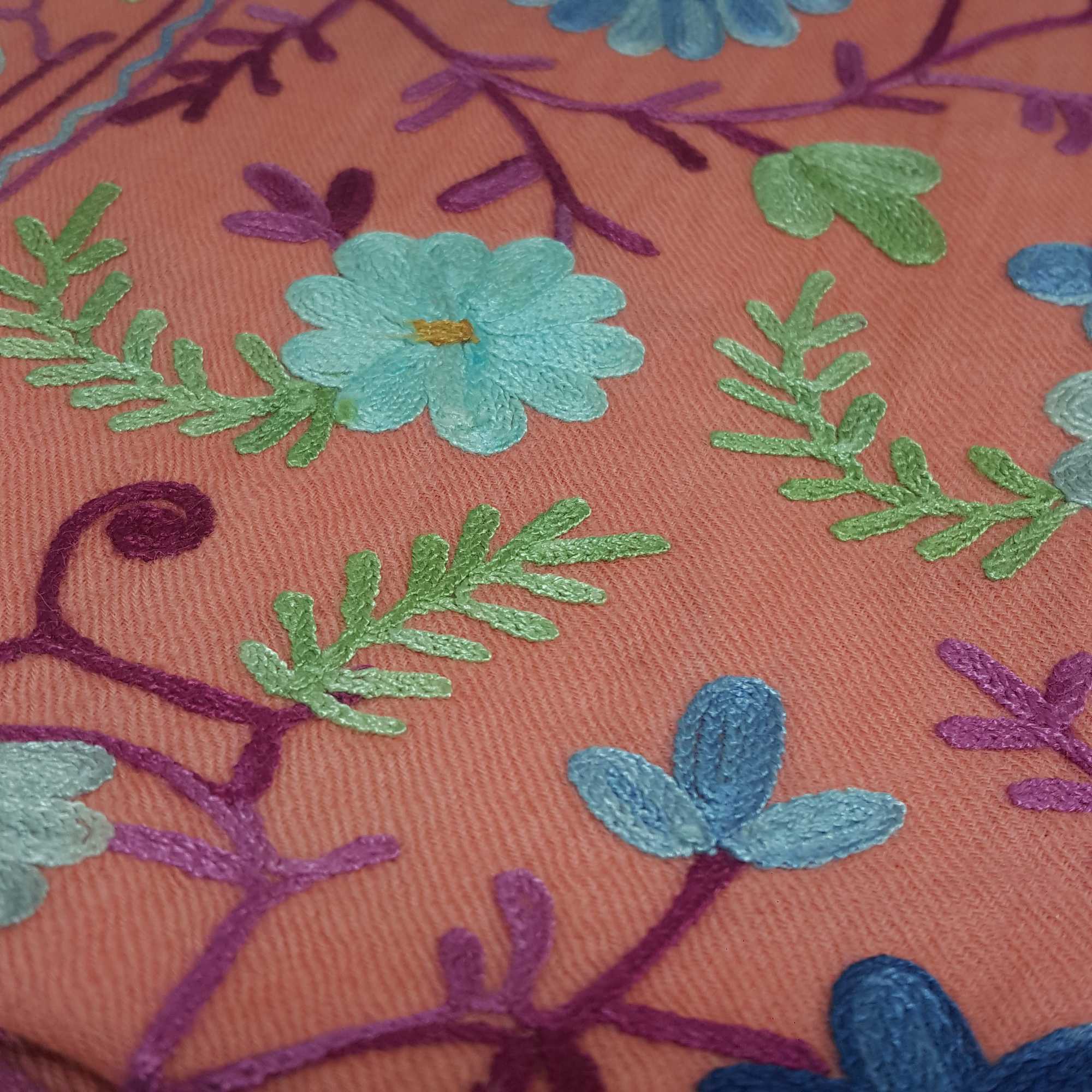 Woolen Shawl, Exquisite Handmade Four-ply Woolen Shawl: Intricate Embroidery And Unparalleled Quality, Real Wool, hq, Yellow