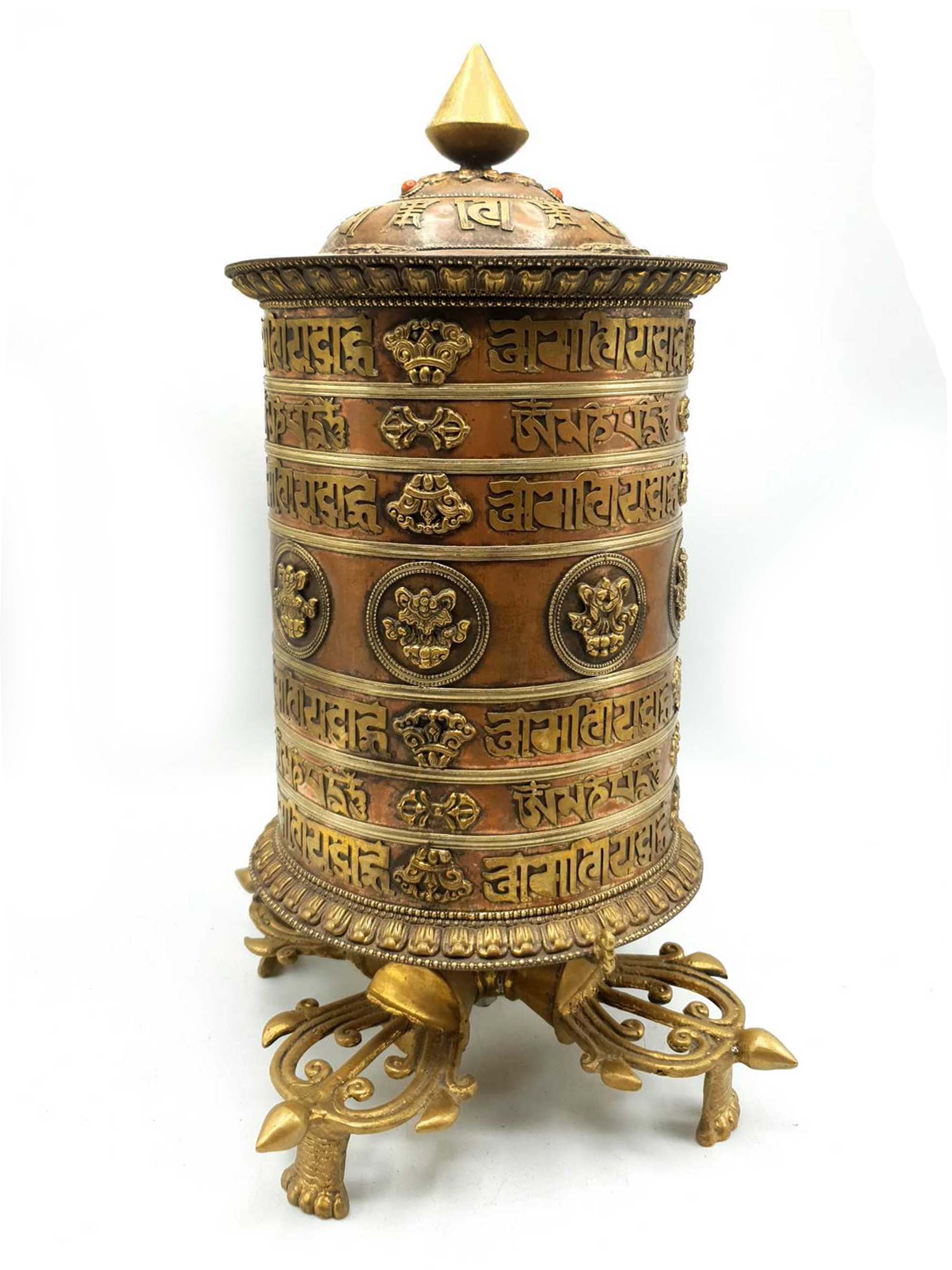 Large Size, Table Prayer Wheel <span Style=