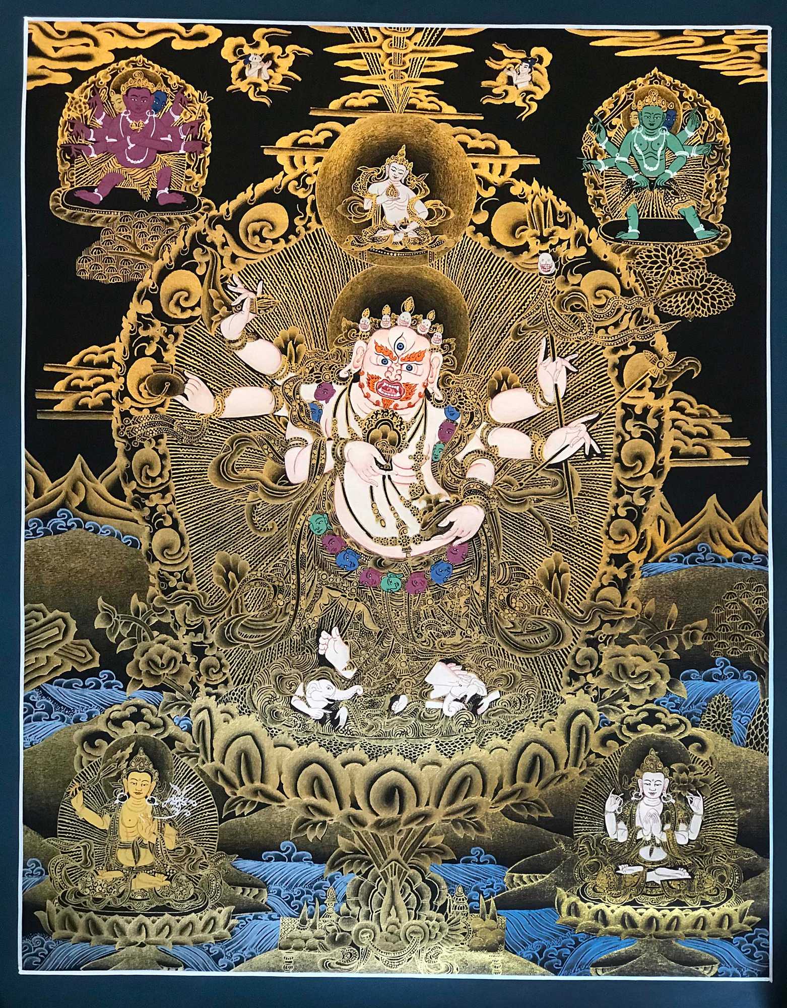 Tibetan Thangka <span Style=