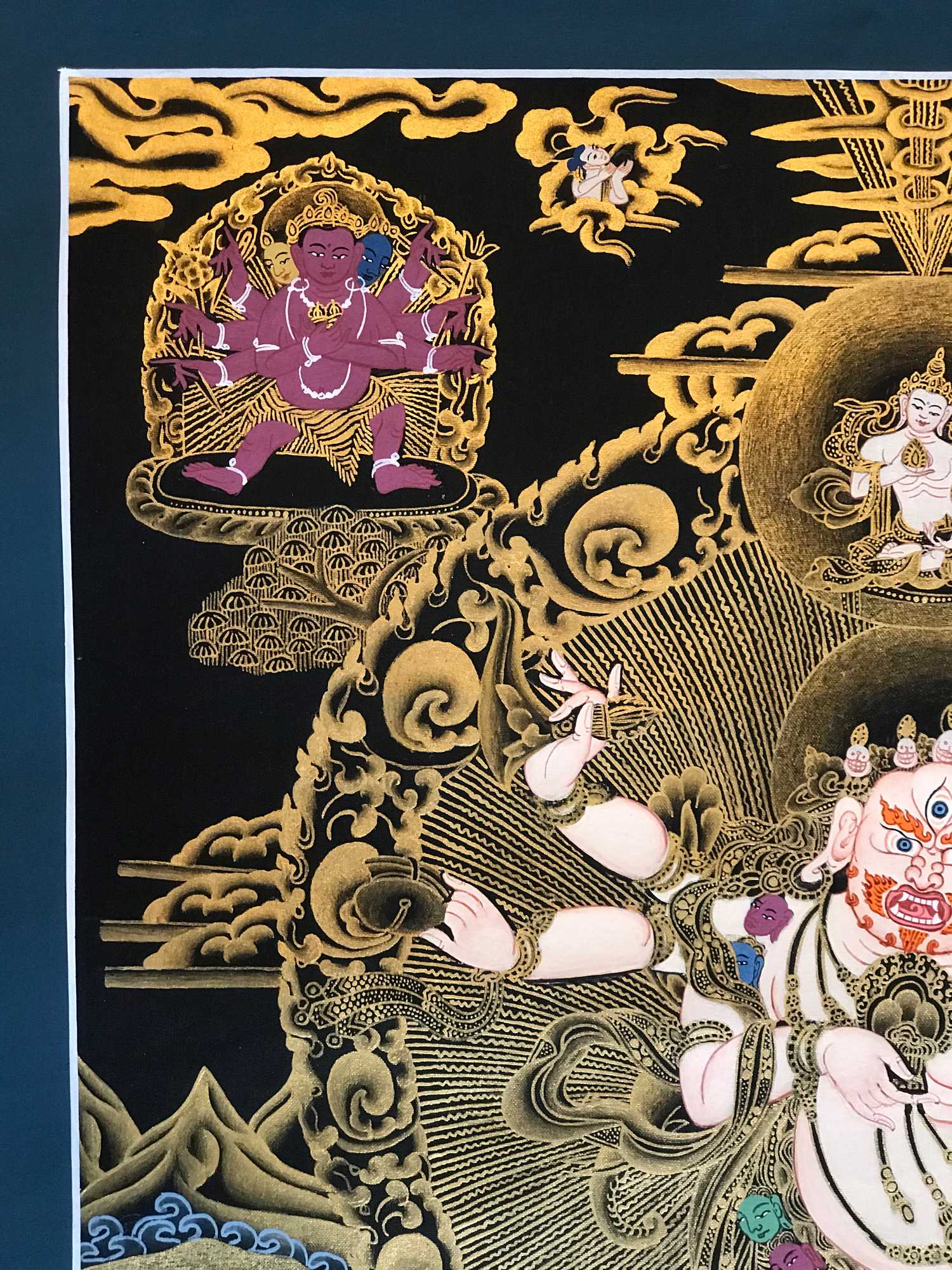 Tibetan Thangka <span Style=