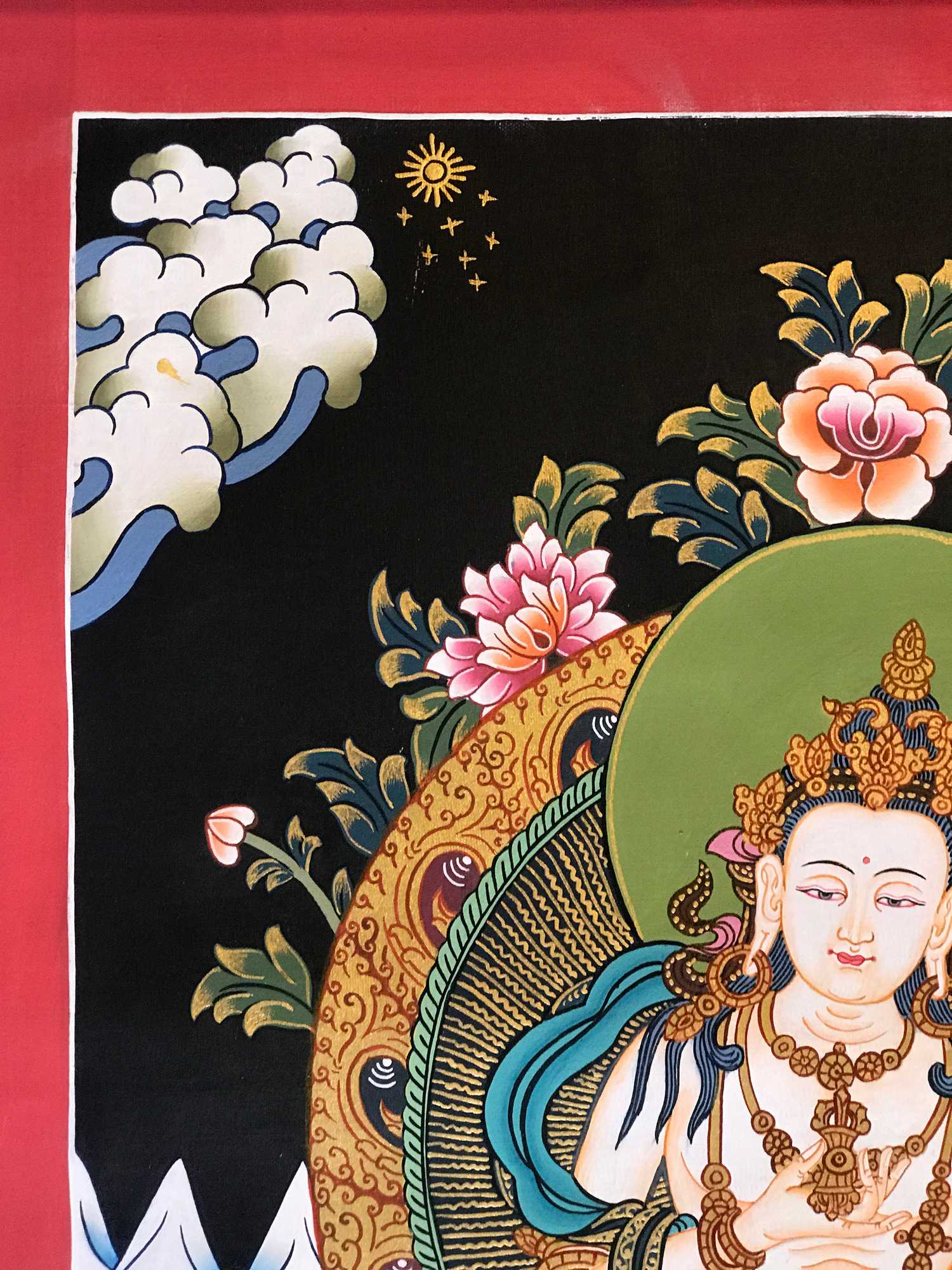 Tibetan Thangka <span Style=