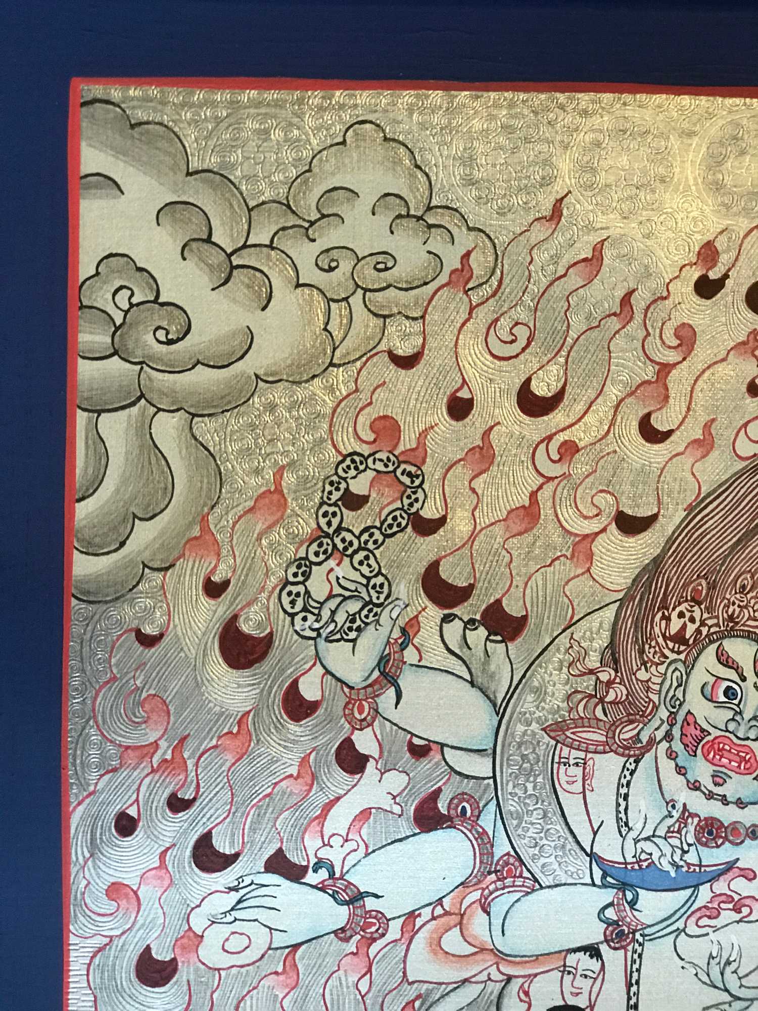 Tibetan Thangka <span Style=