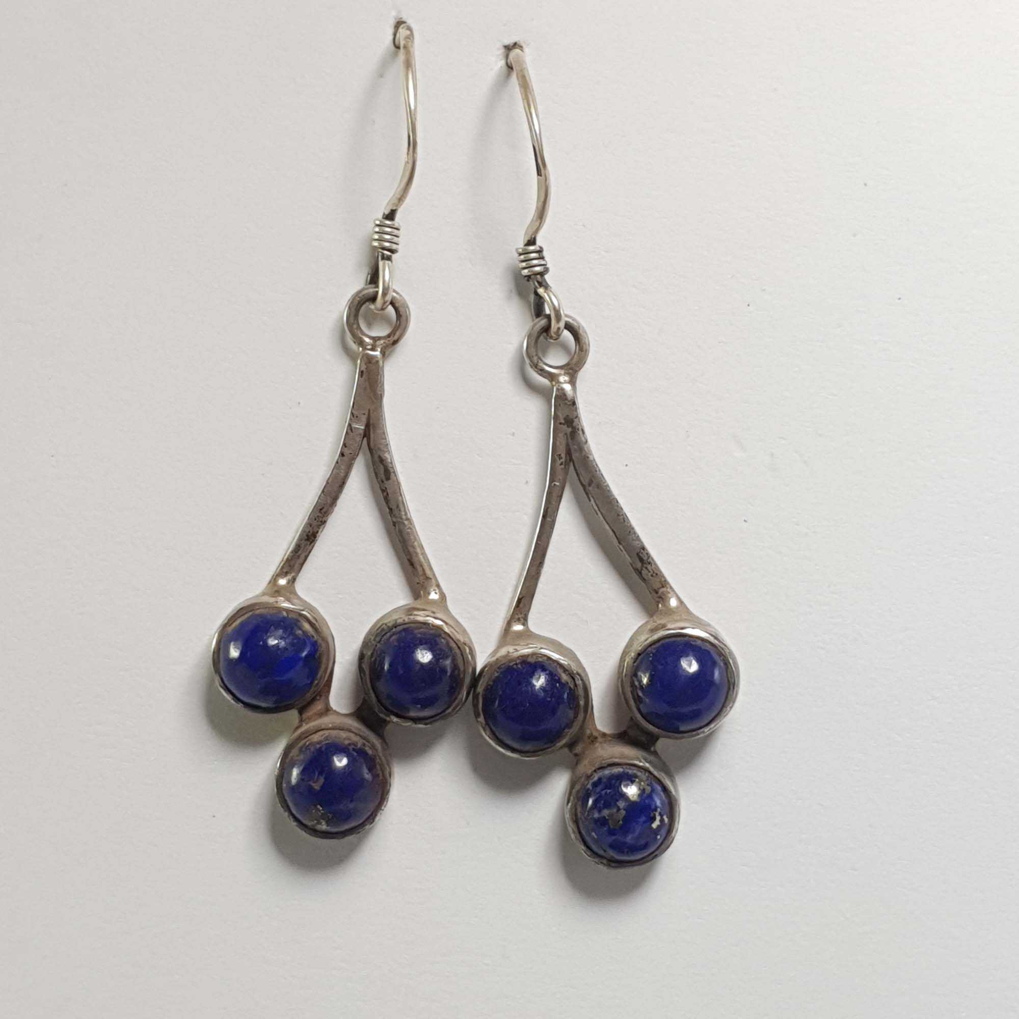 Nepali Handmade Silver Earring <span Style=