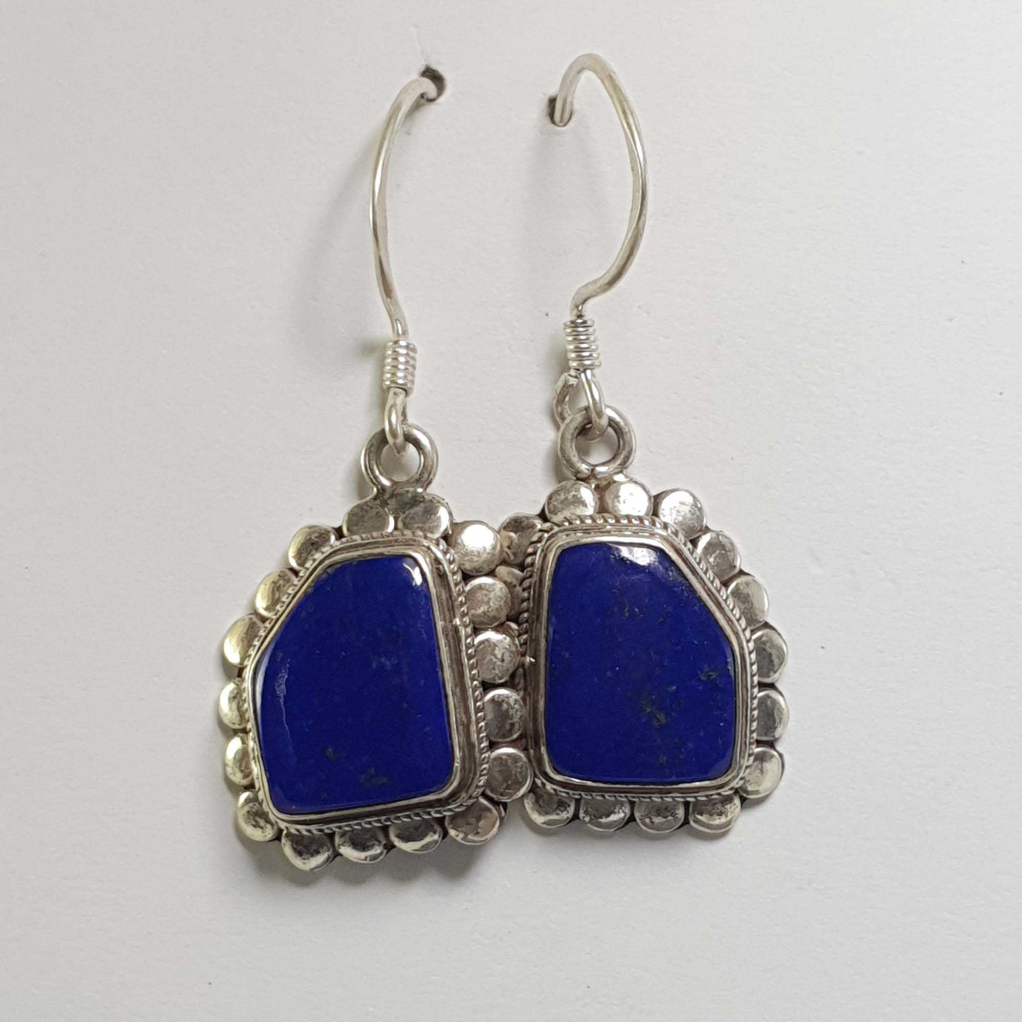 Nepali Handmade Silver Earring <span Style=