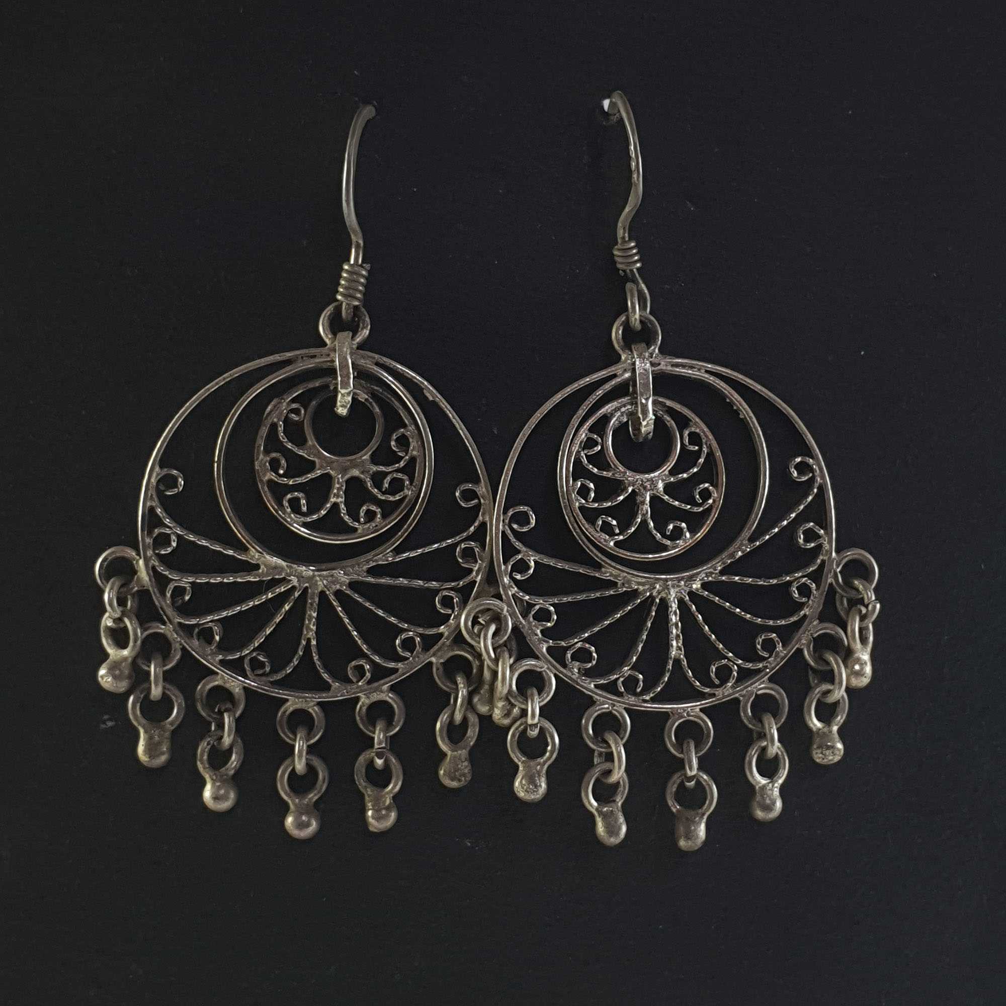 Silver Earrings <span Style=