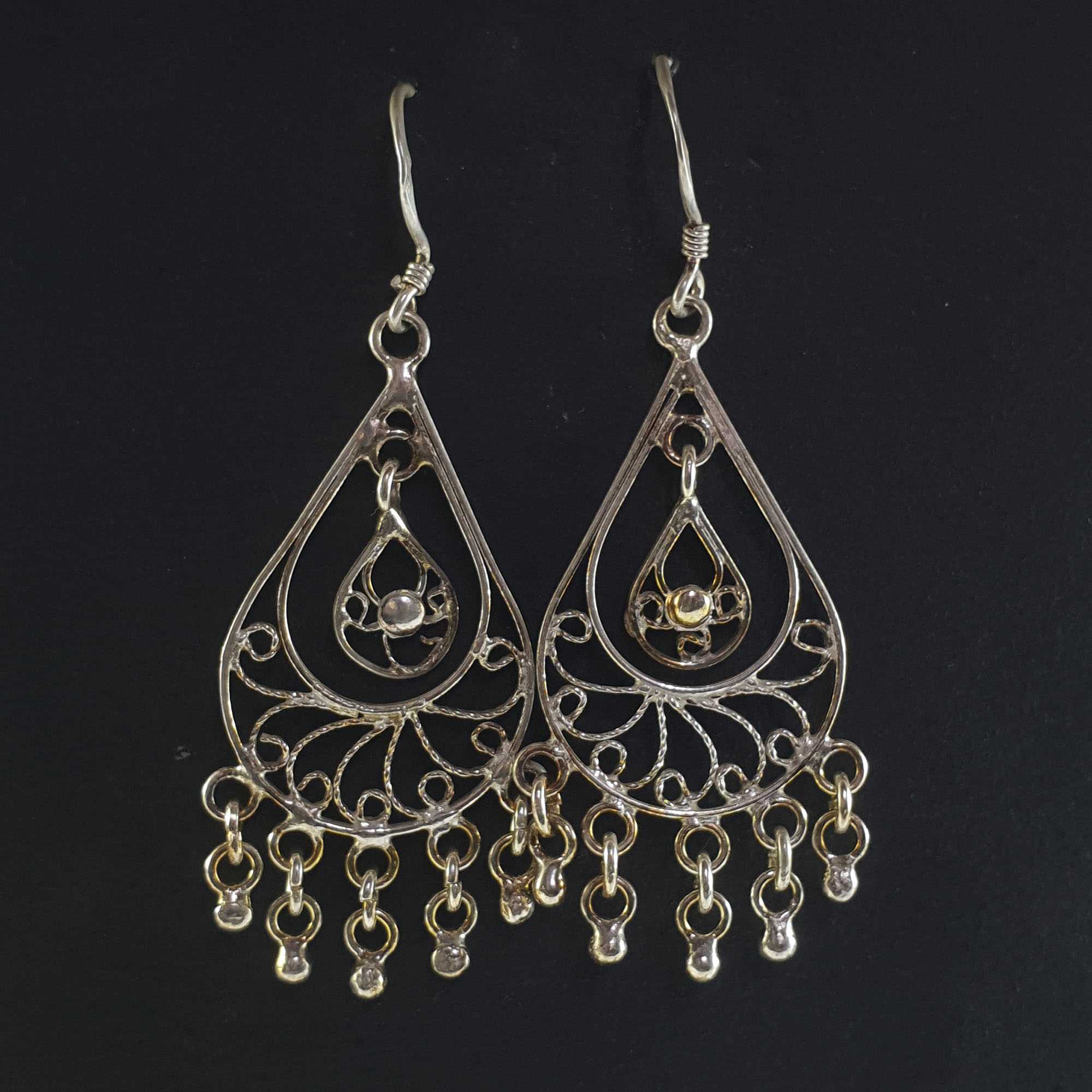 Silver Earrings <span Style=