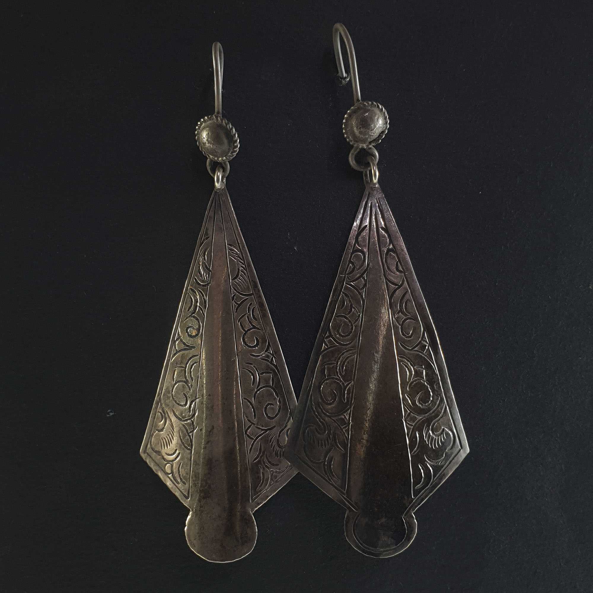 Silver Earrings <span Style=