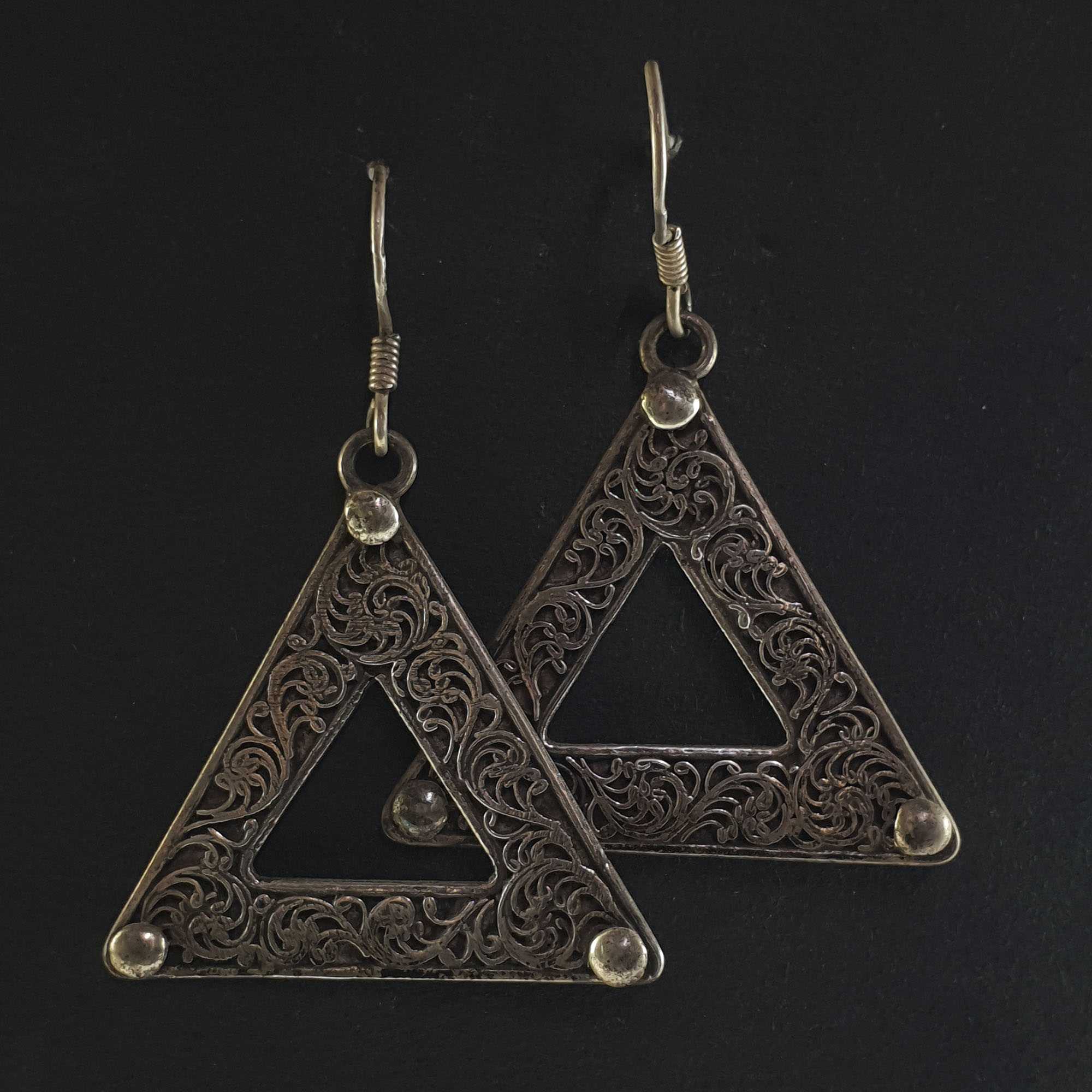 Silver Earrings <span Style=