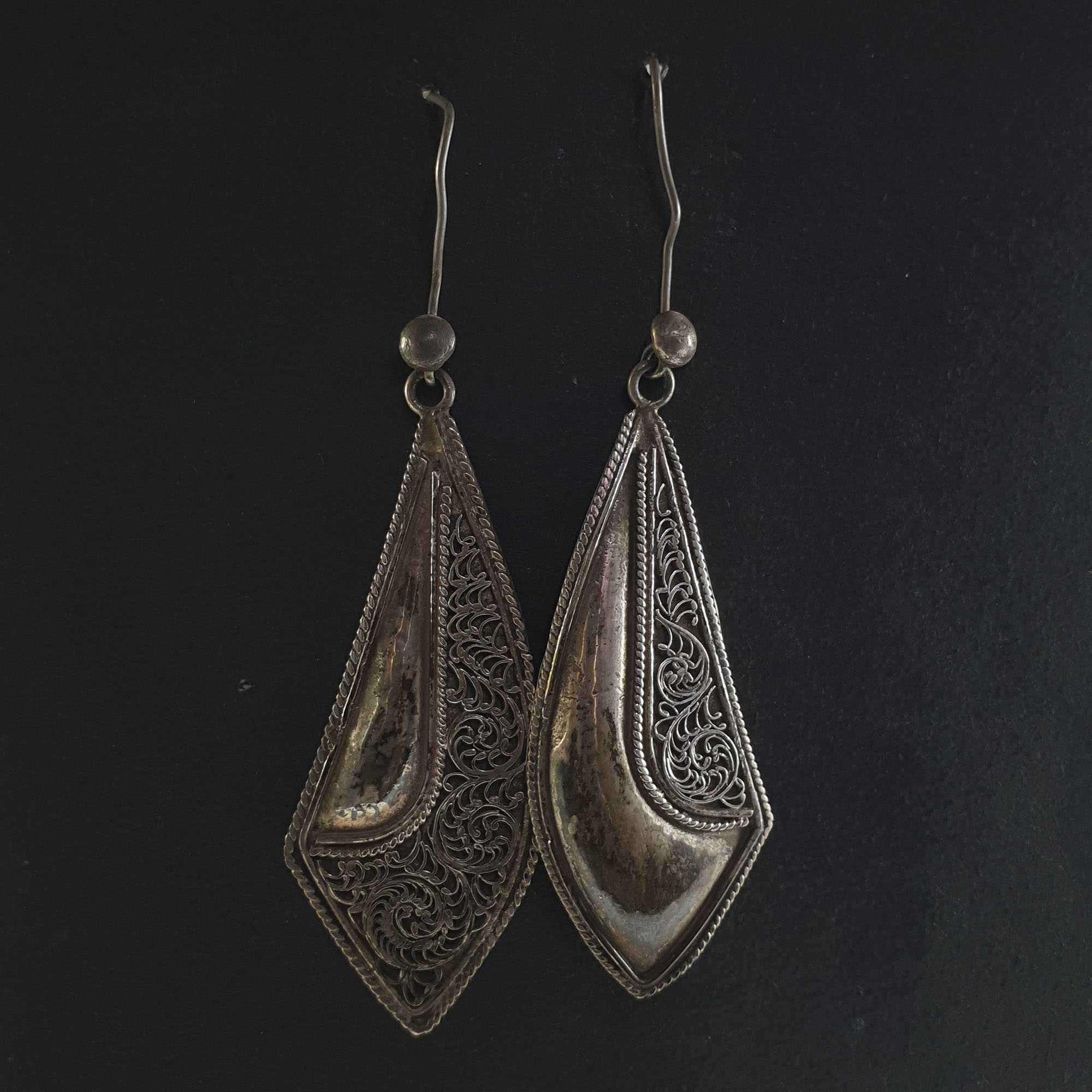 Silver Earrings <span Style=