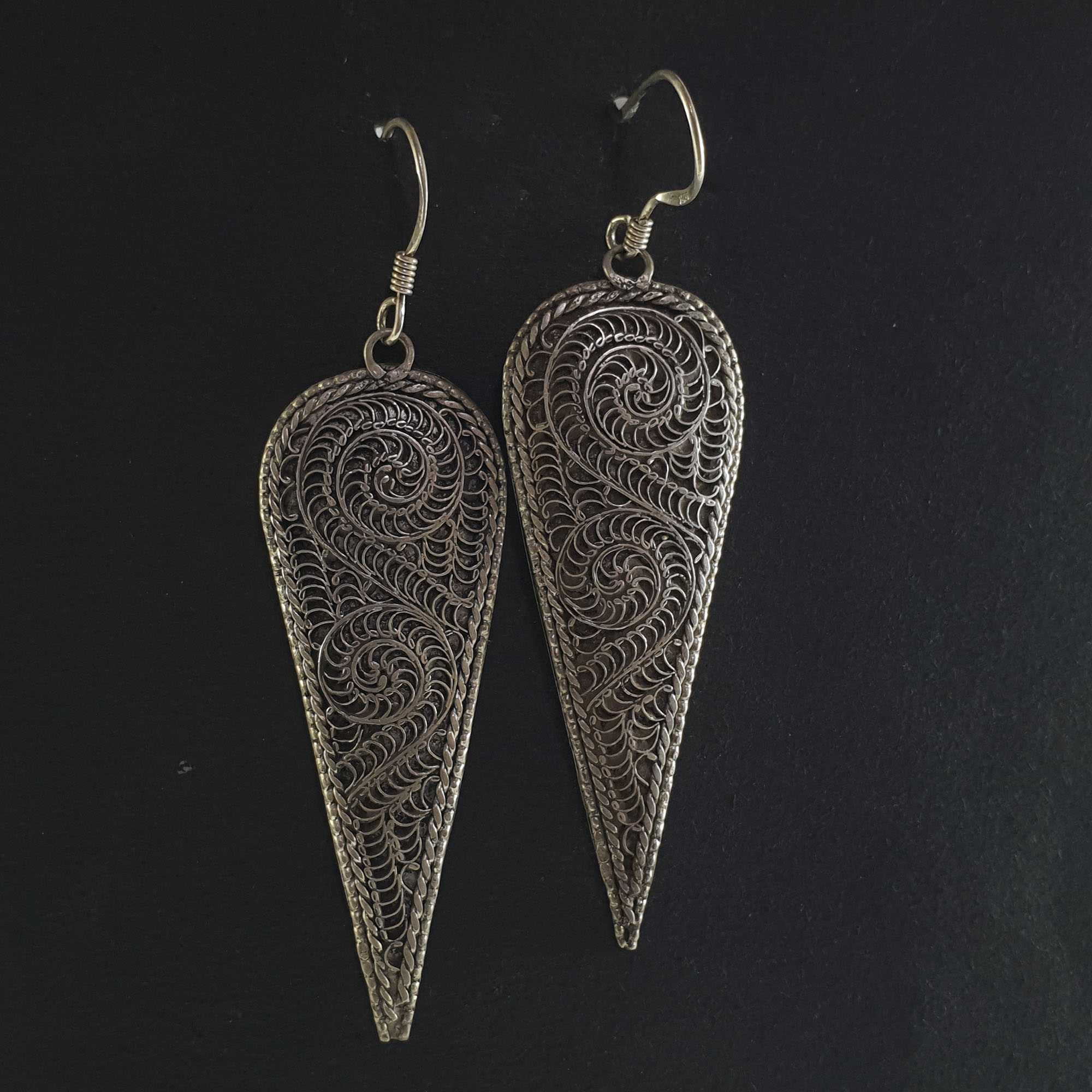 Silver Earrings <span Style=