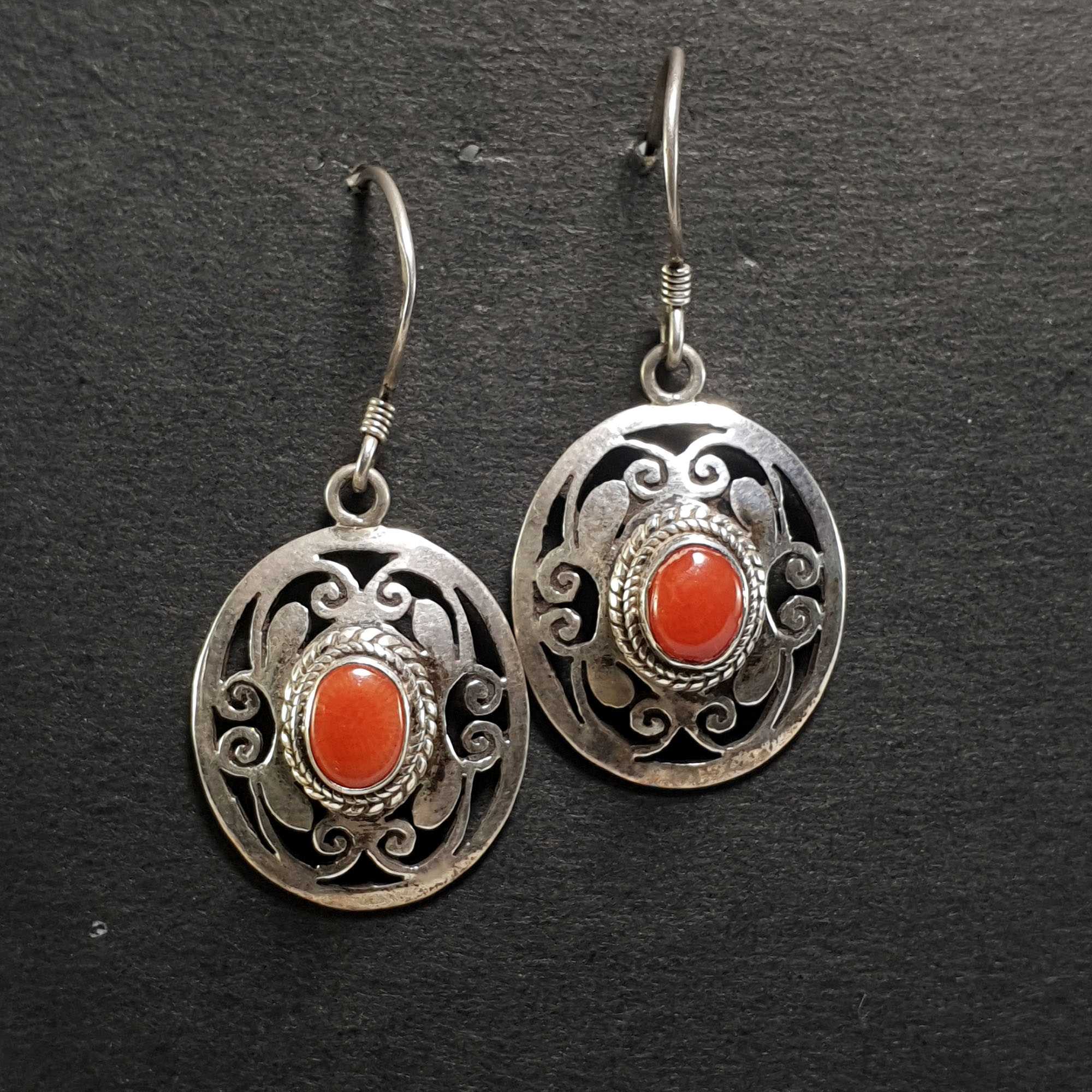 Silver Earrings <span Style=