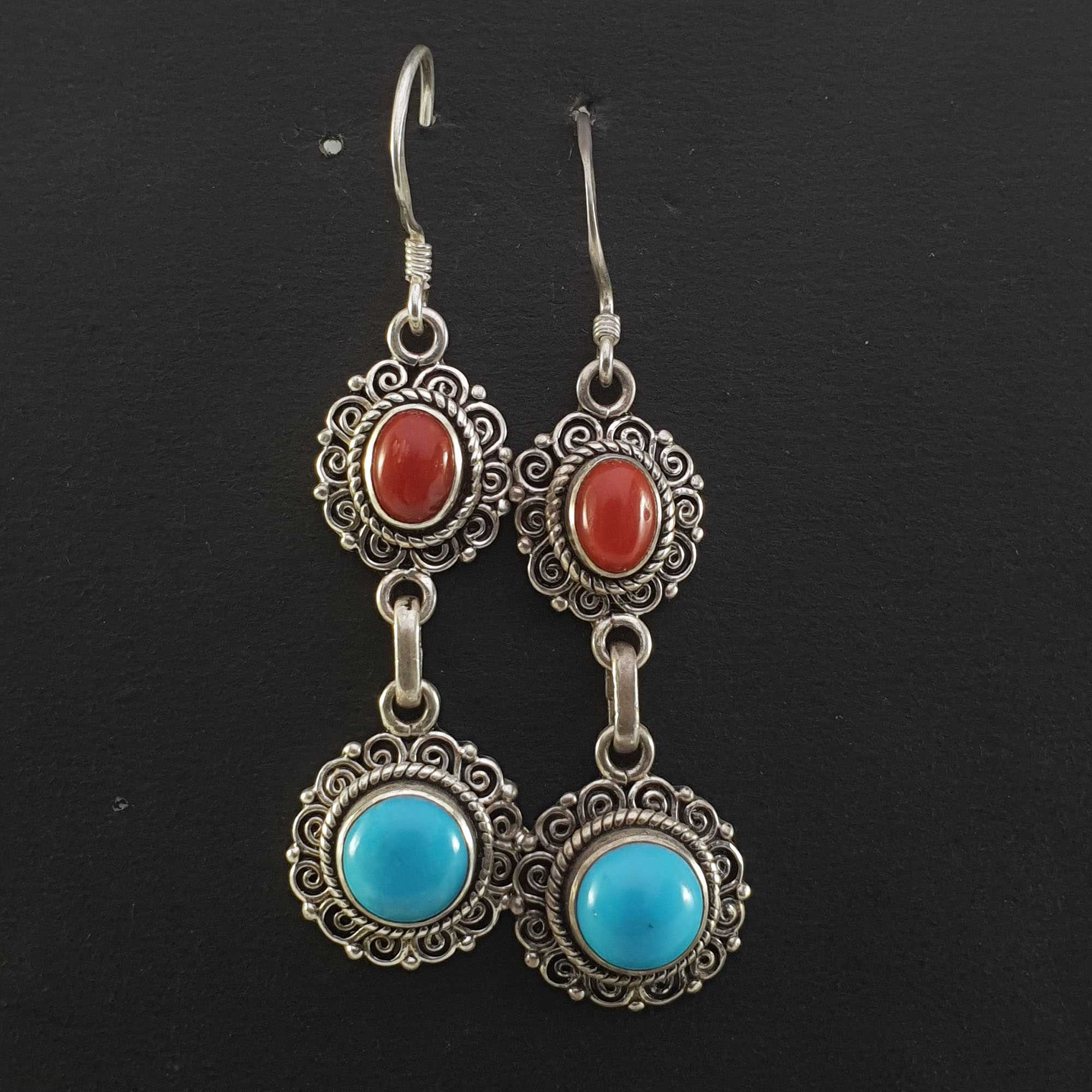 Silver Earrings <span Style=