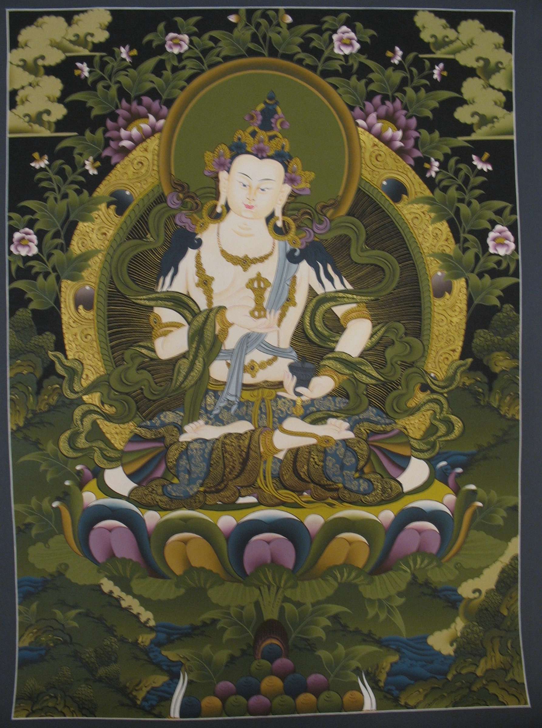 Tibetan Thangka <span Style=