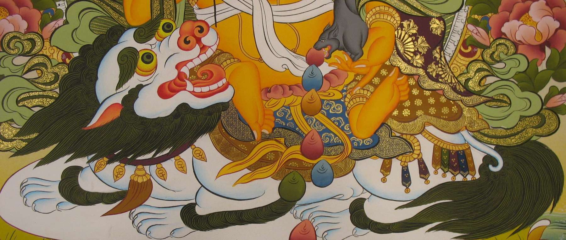 Tibetan Thangka <span Style=