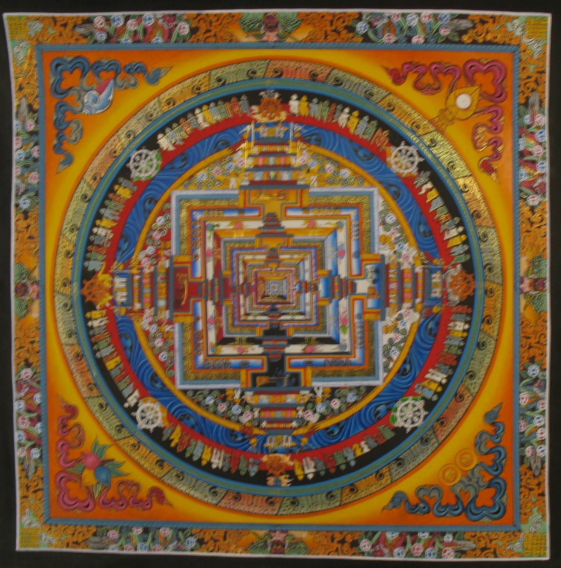 Tibetan Thangka <span Style=