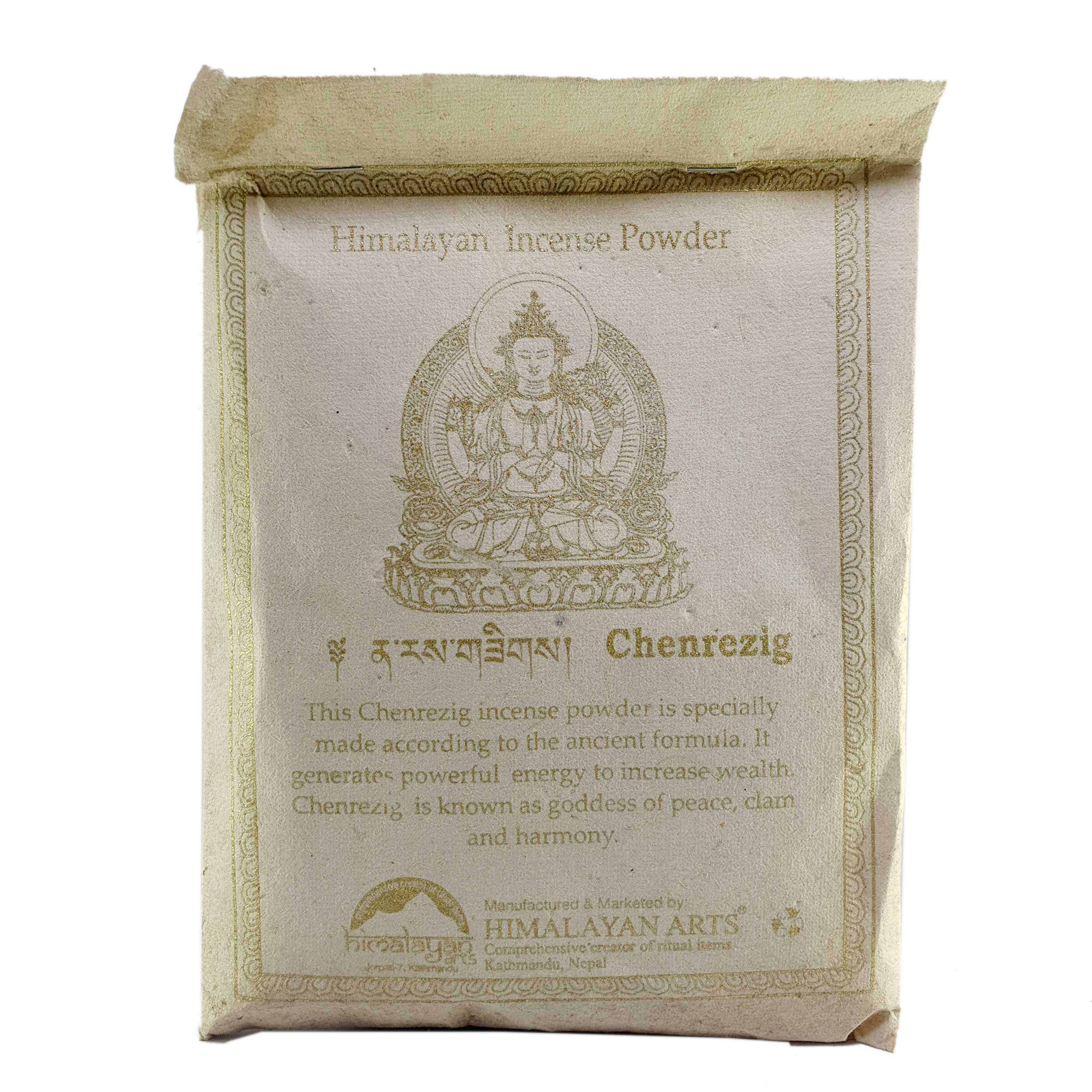 Chenrezig Himalayan Incense Powder, <span Style=