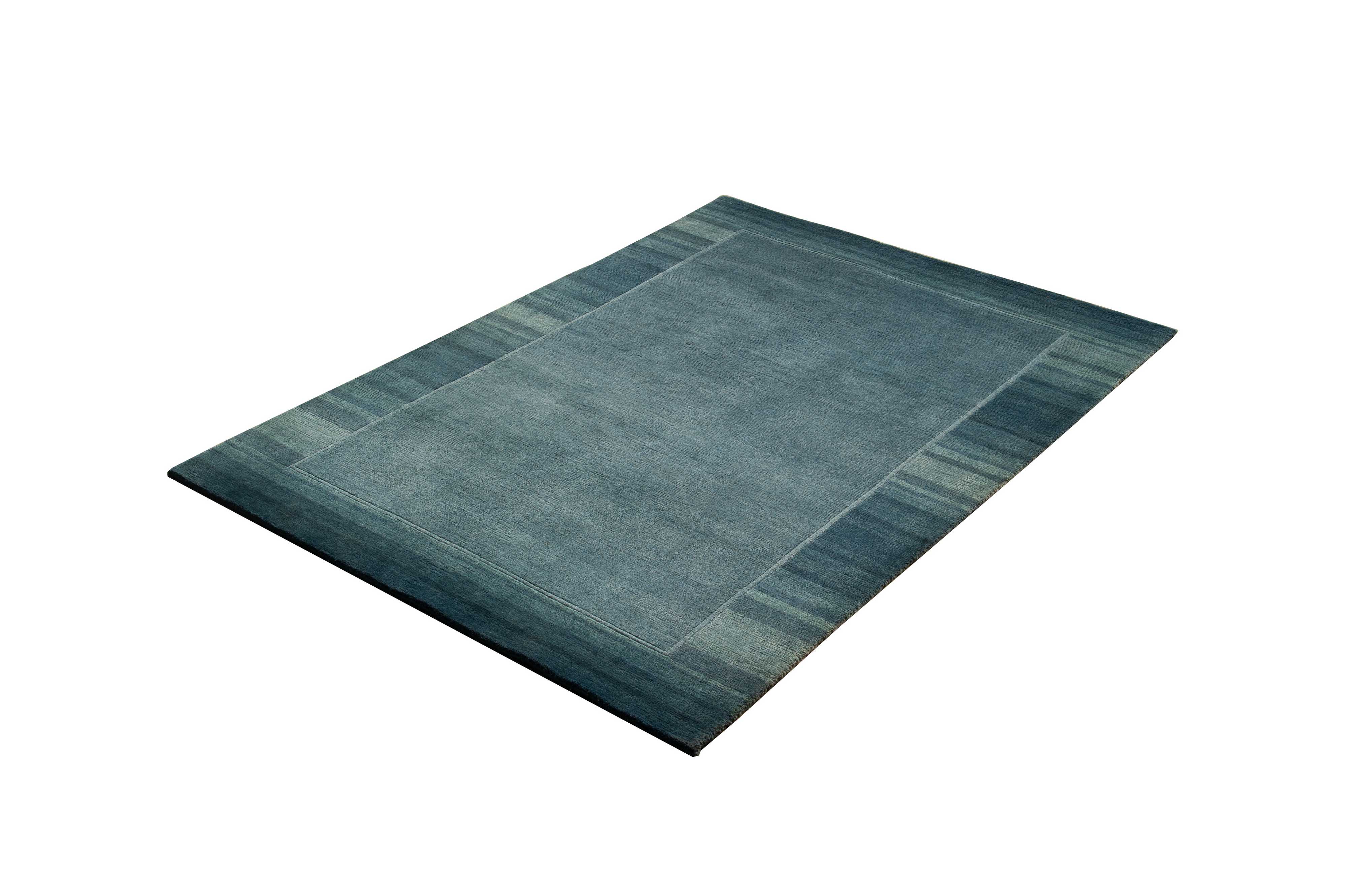 Nepali Handmade Woolen Bordered Carpet, <span Style=