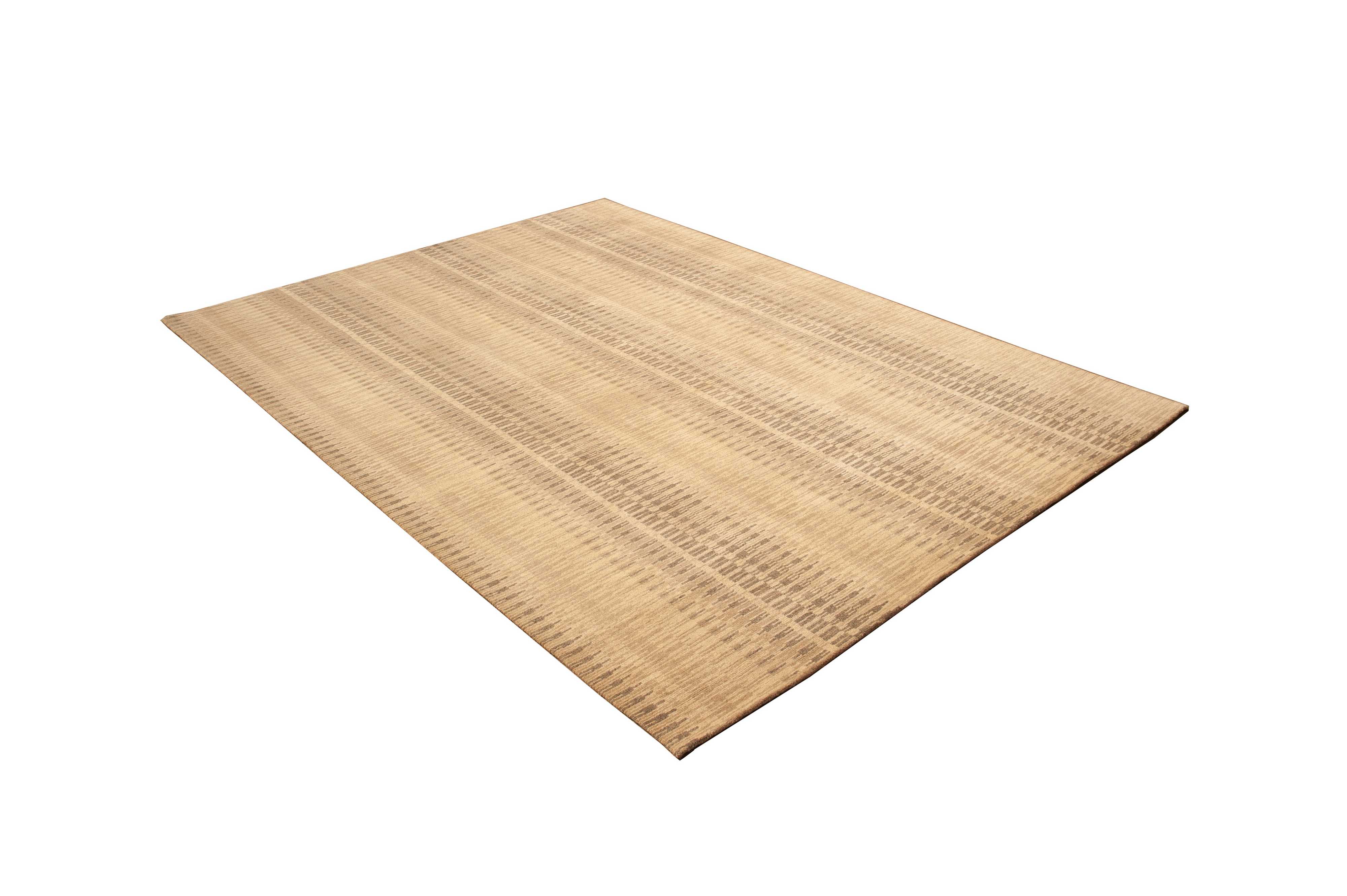 Nepali Handmade Woolen Stripe Carpet, <span Style=