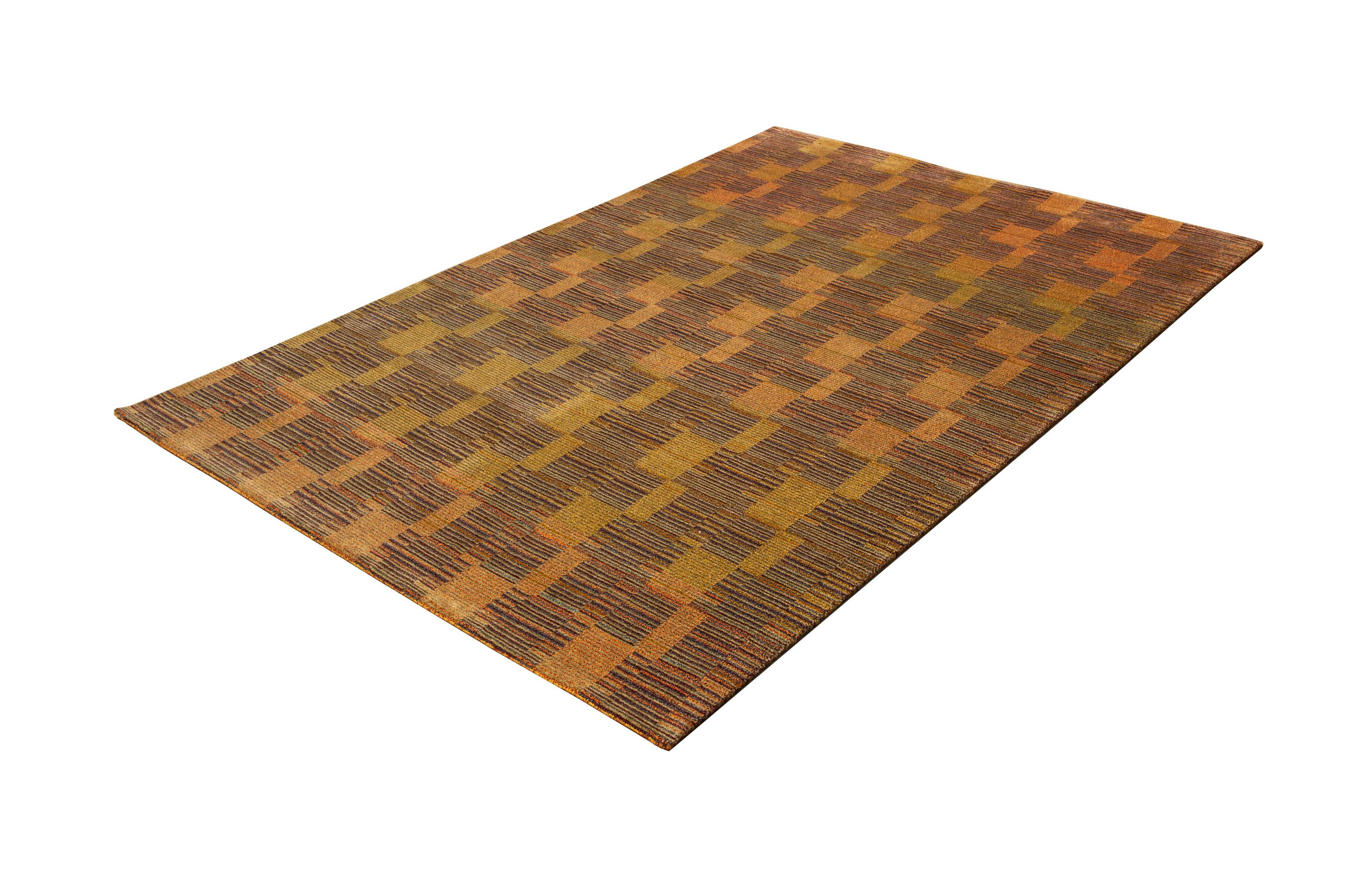 Nepali Handmade Woolen Contemporary Carpet, <span Style=
