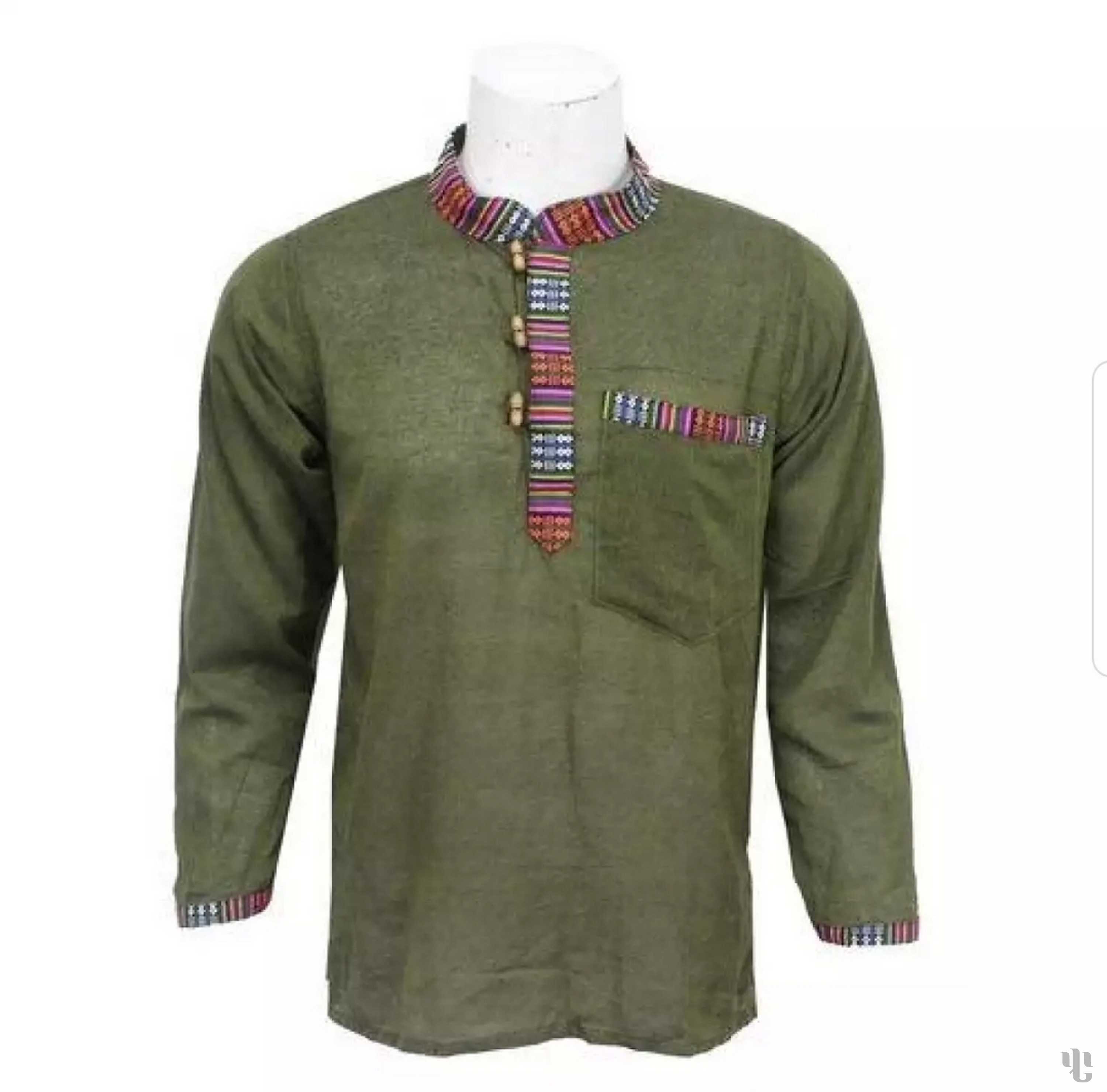 Nepali Handmade Cotton Kurta, <span Style=