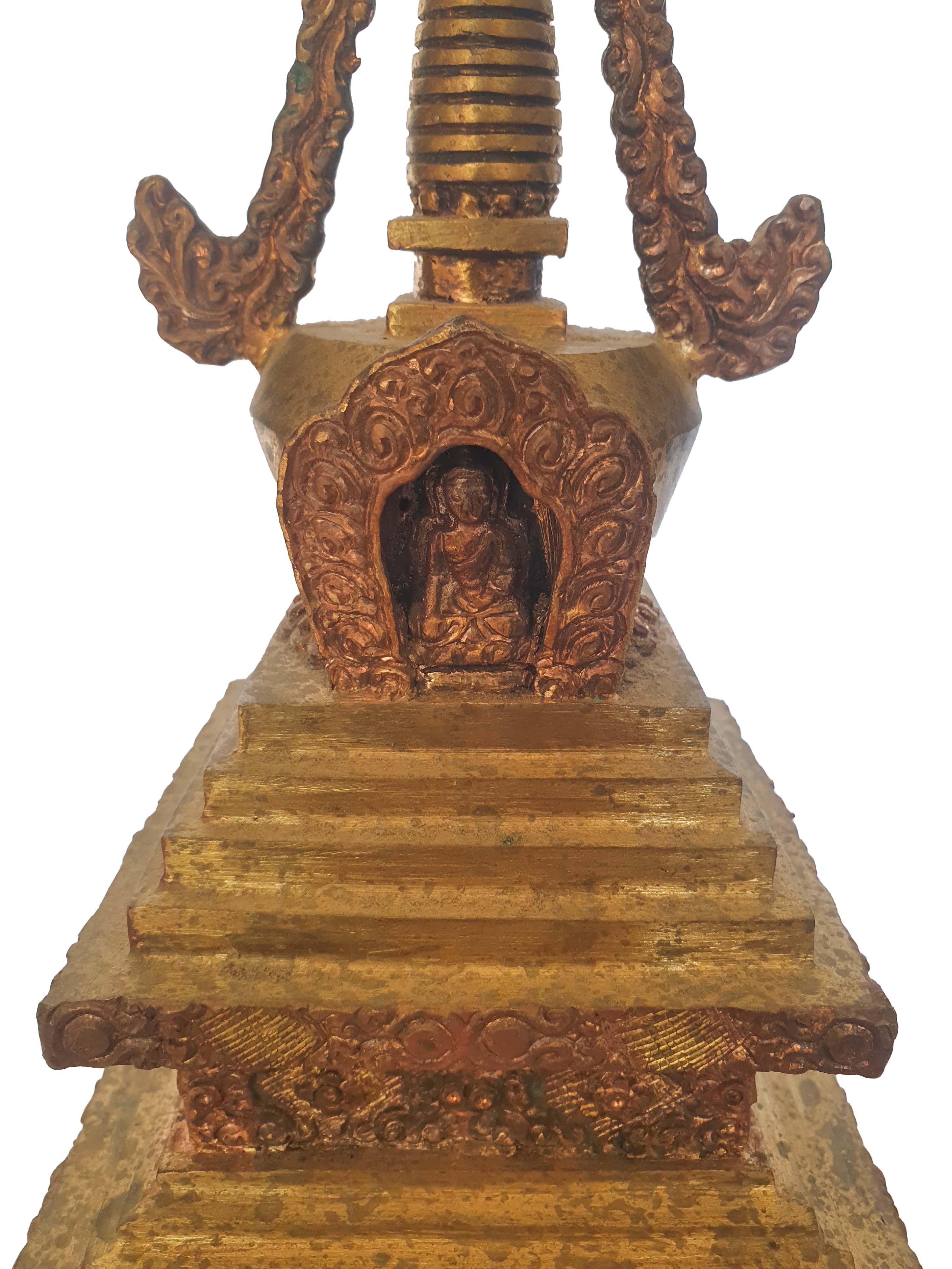 Buddhist Statue Of Stupa, custom Finishing 7 Of 8