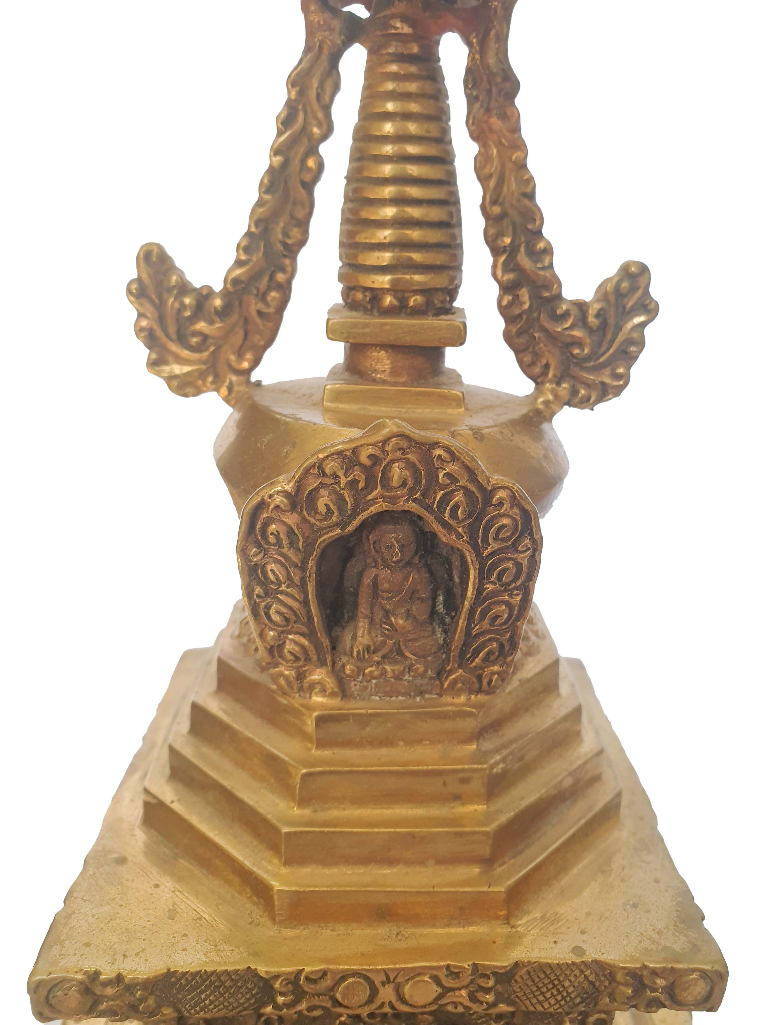 Buddhist Statue Of Stupa, custom Finishing 5 Of 8