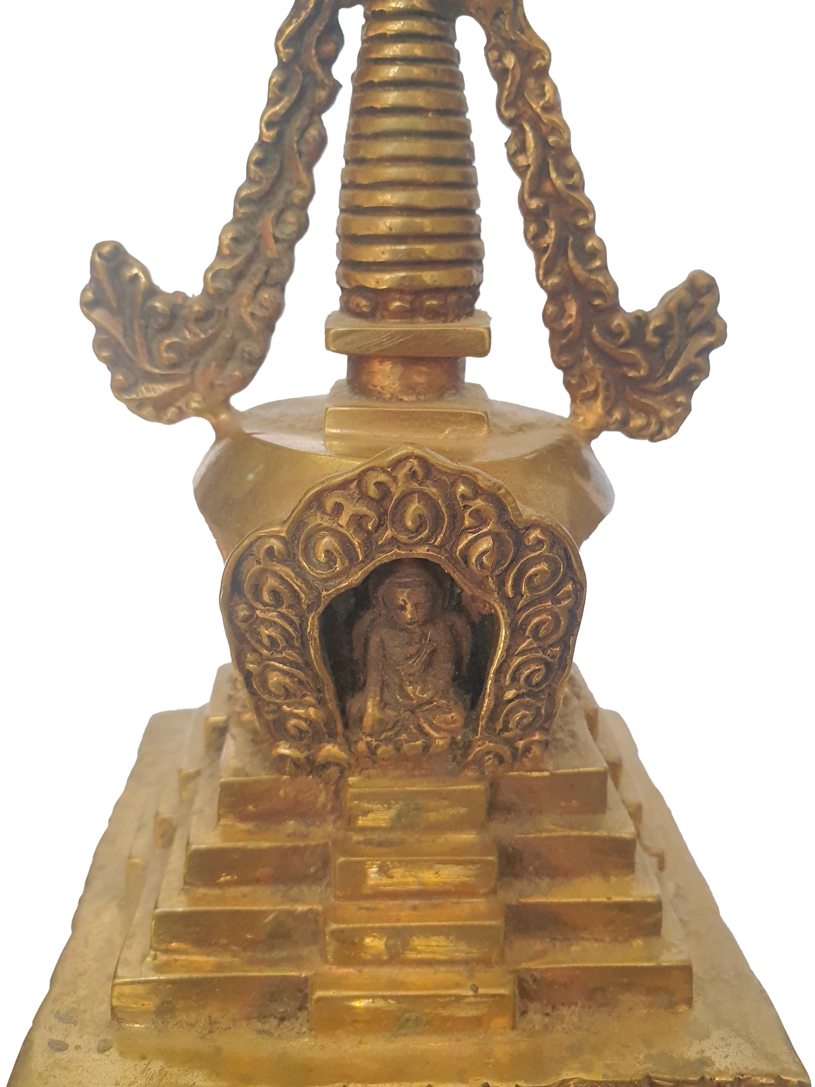 Buddhist Statue Of Stupa, custom Finishing 4 Of 8