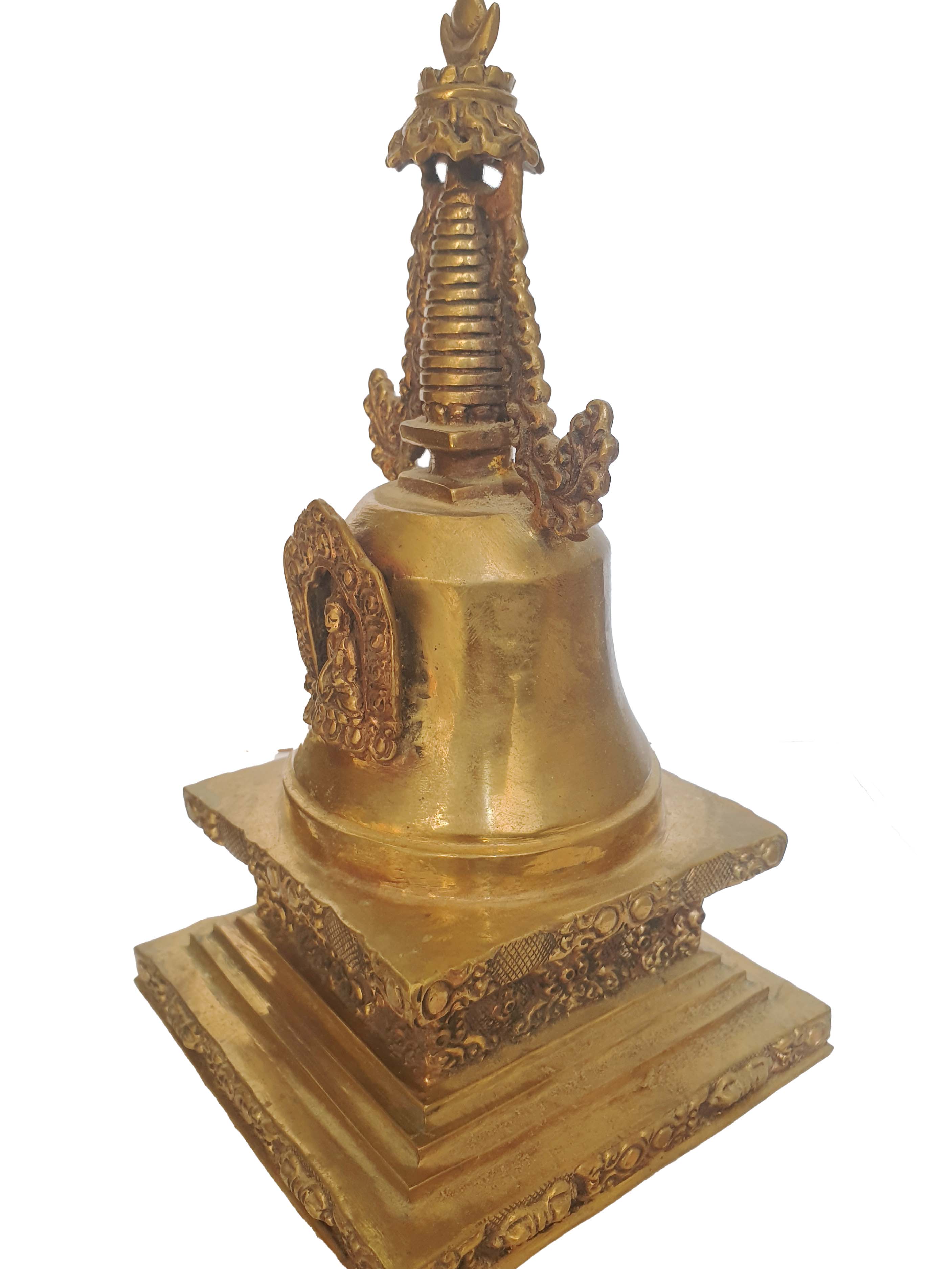 Buddhist Statue Of Stupa, custom Finishing 3 Of 8