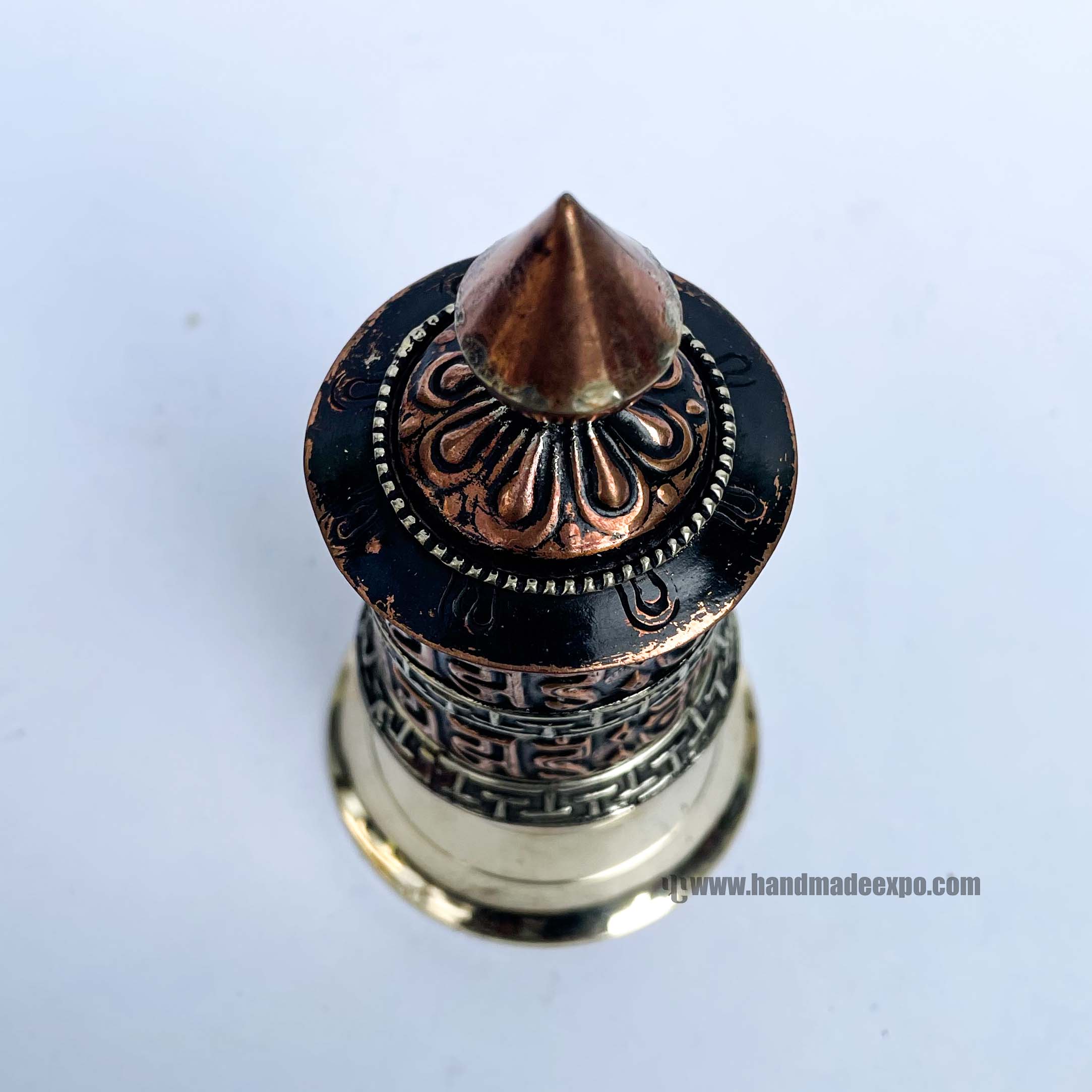 Table Prayer Wheel, With Mantra Inside