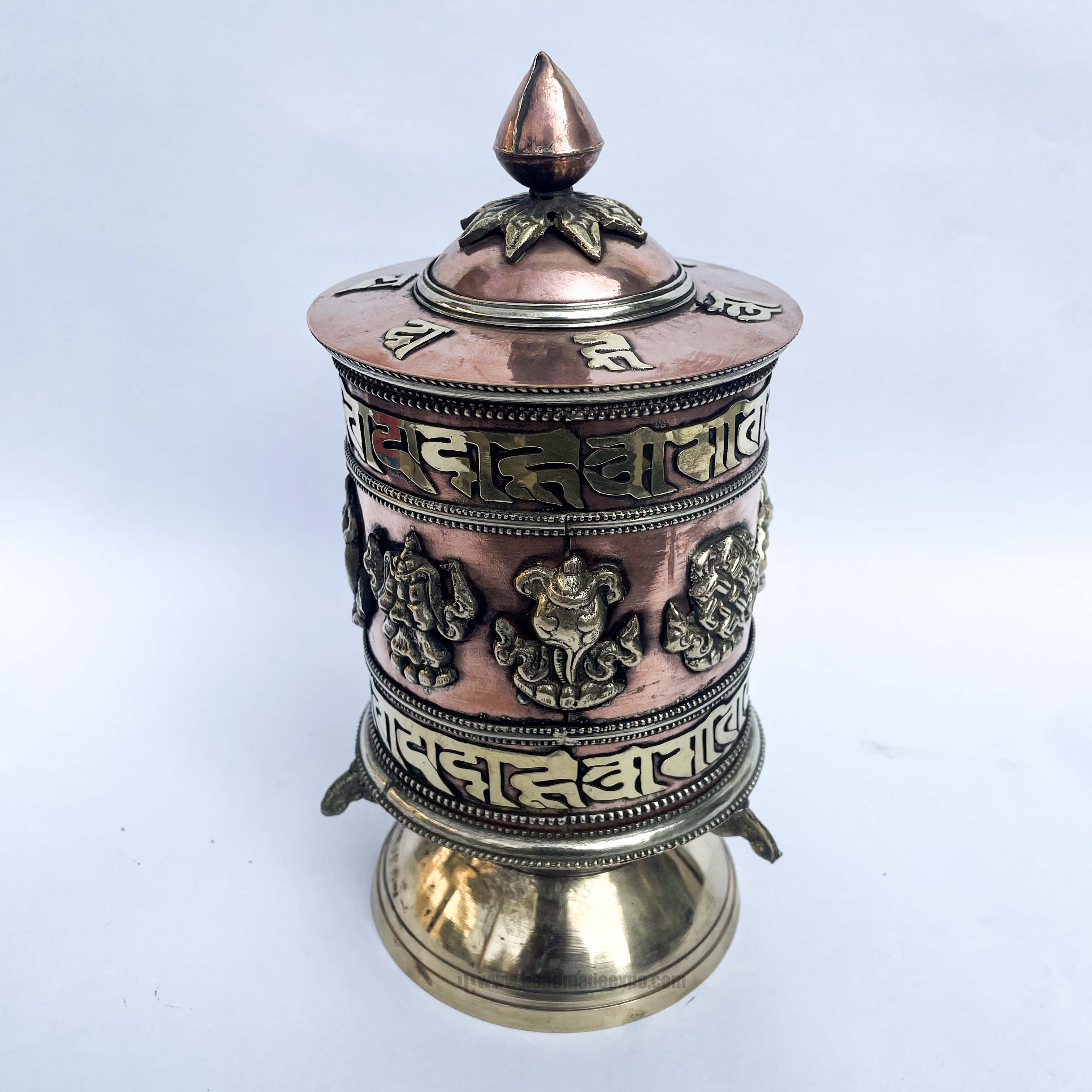 Table Prayer Wheel, With Mantra Inside