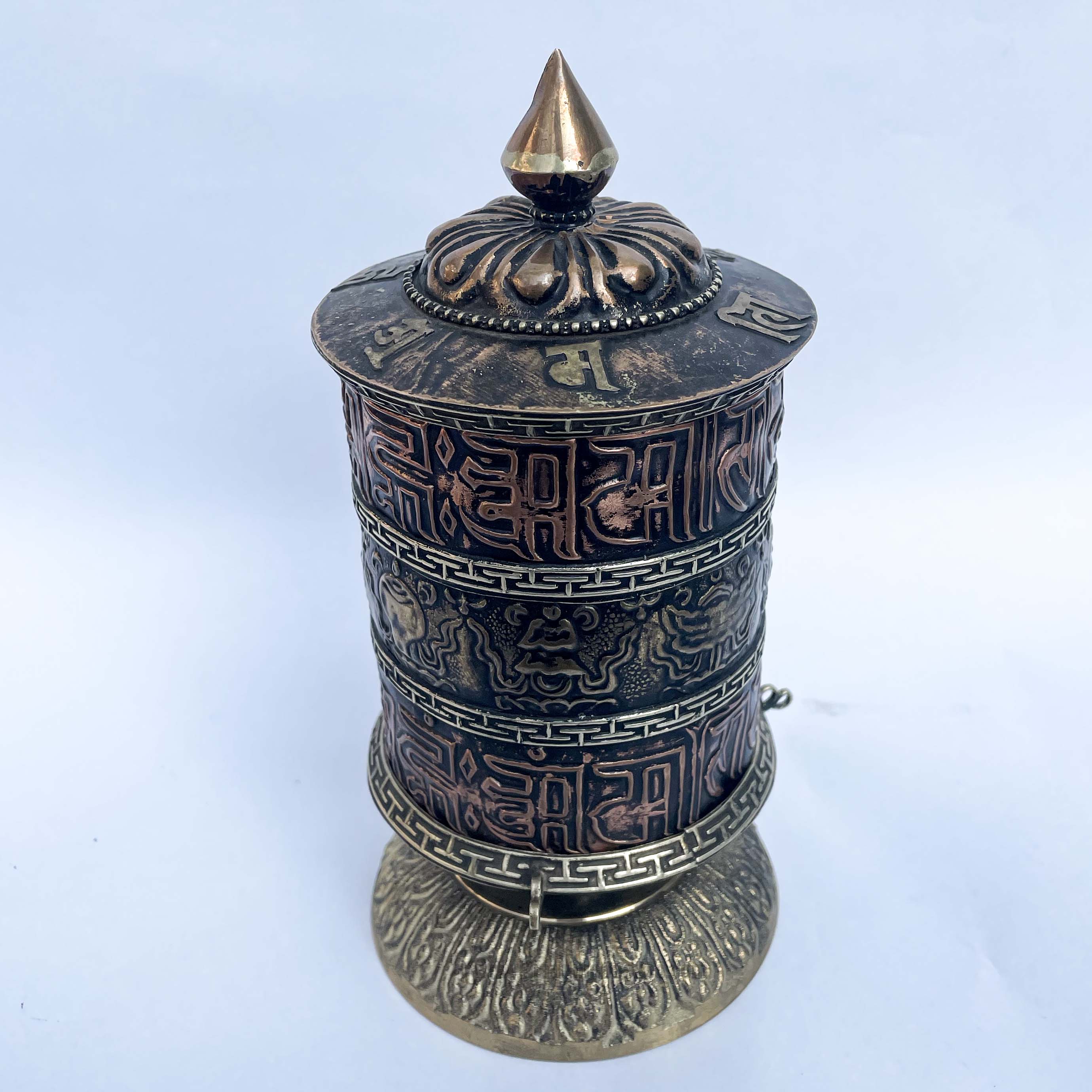 Table Prayer Wheel, With Mantra Inside