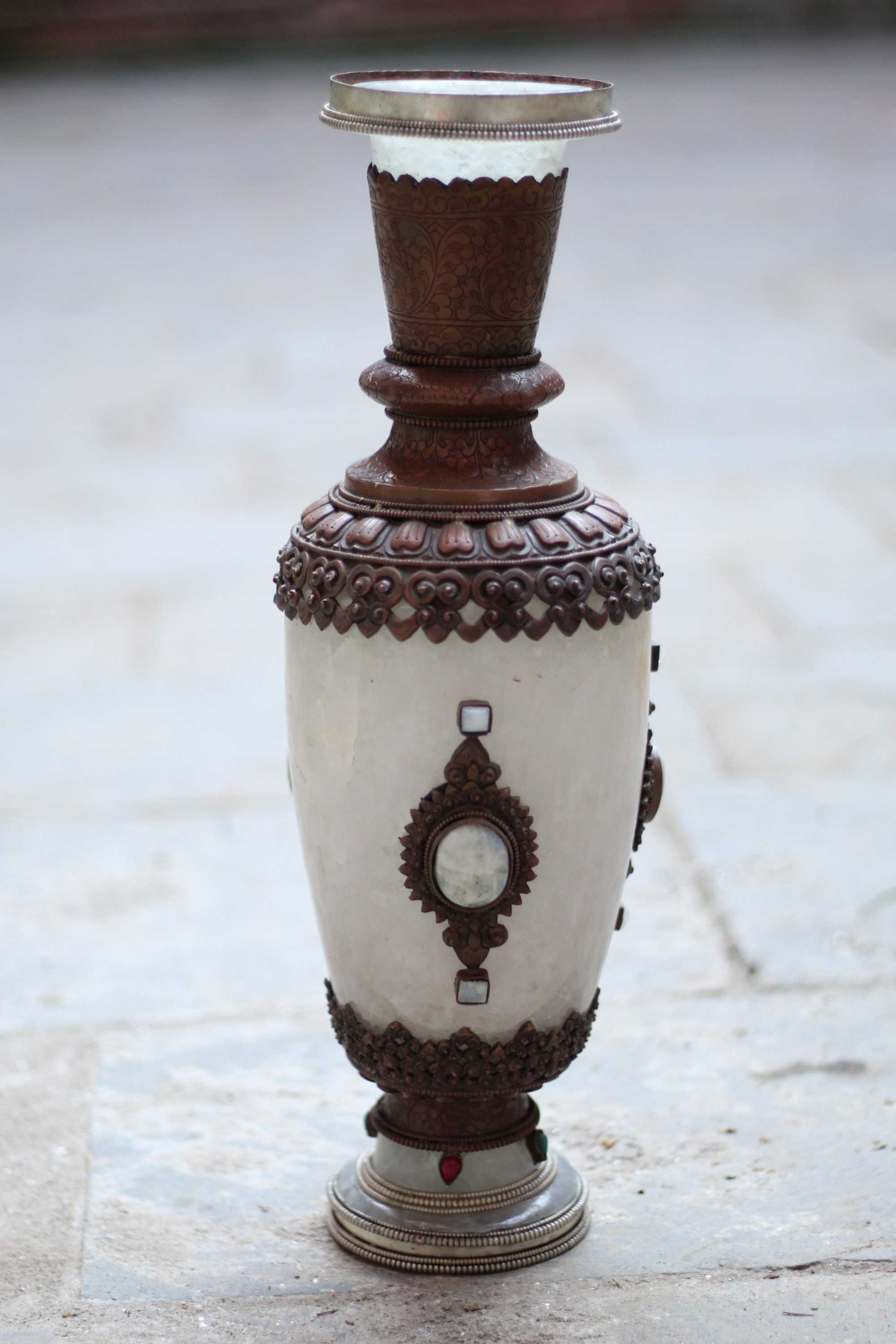 Crystal Flower Vase, <span Style=