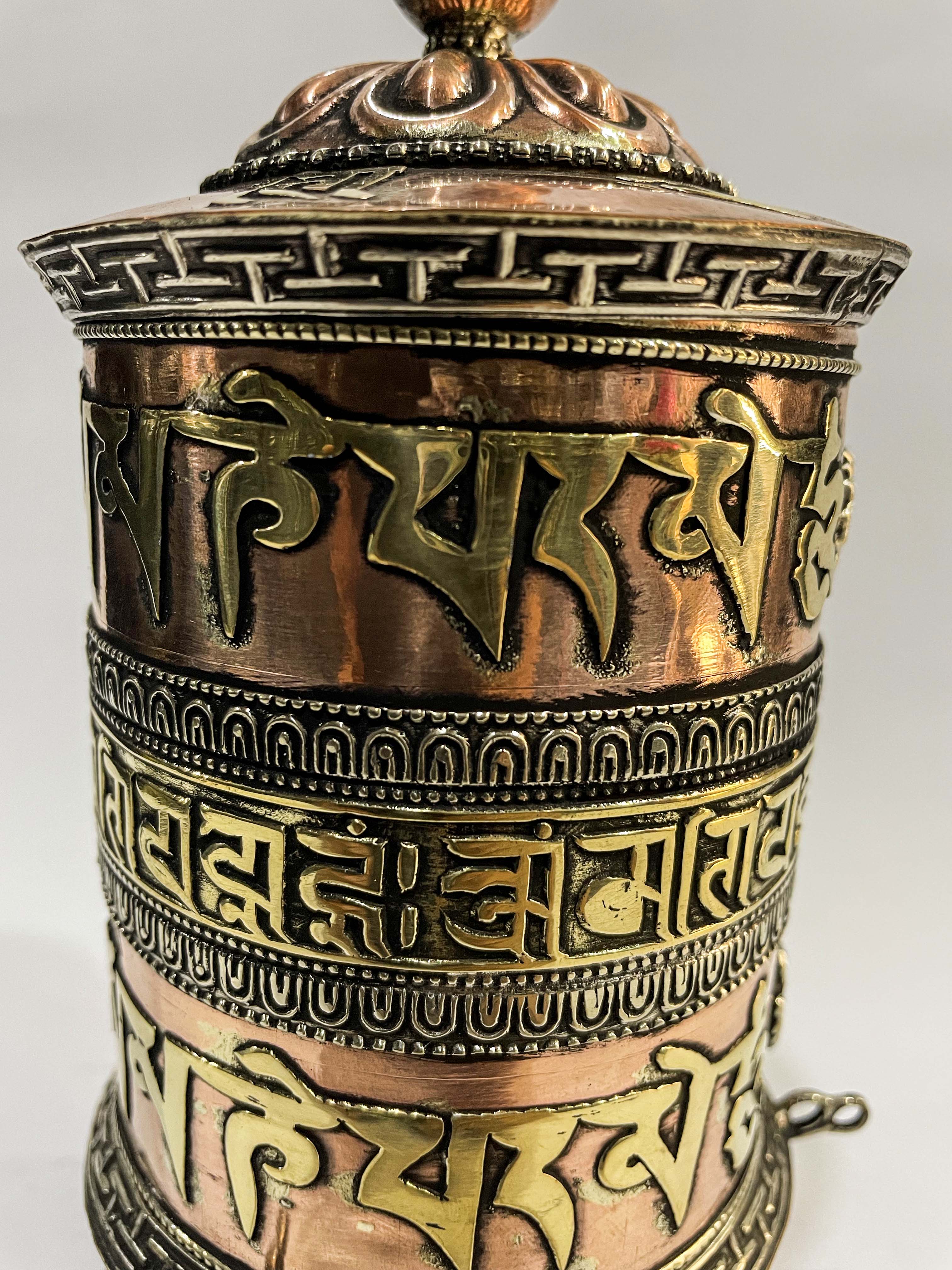 Table Prayer Wheel Mantra Inside, <span Style=