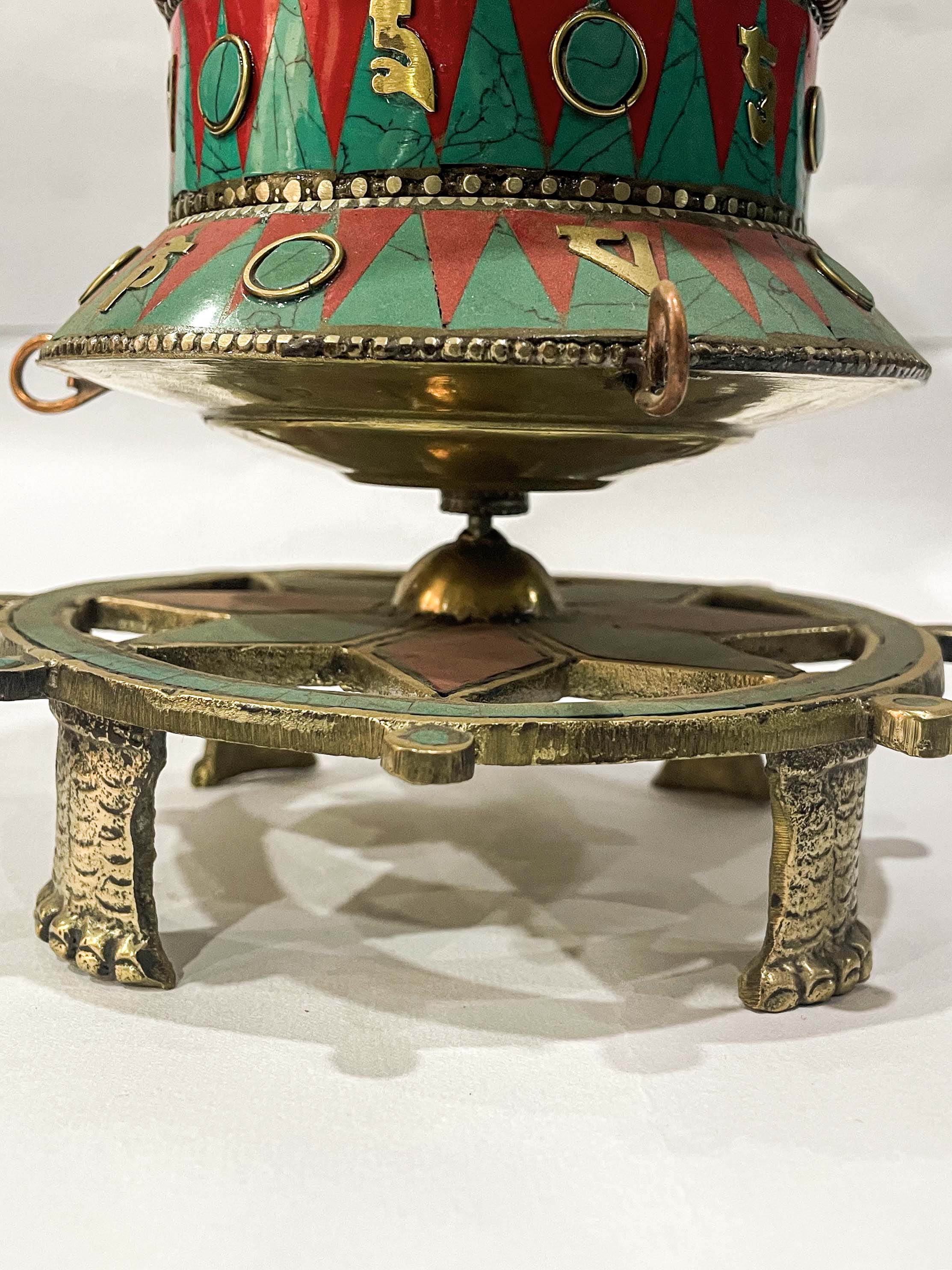Table Prayer Wheel Big Size <span Style=