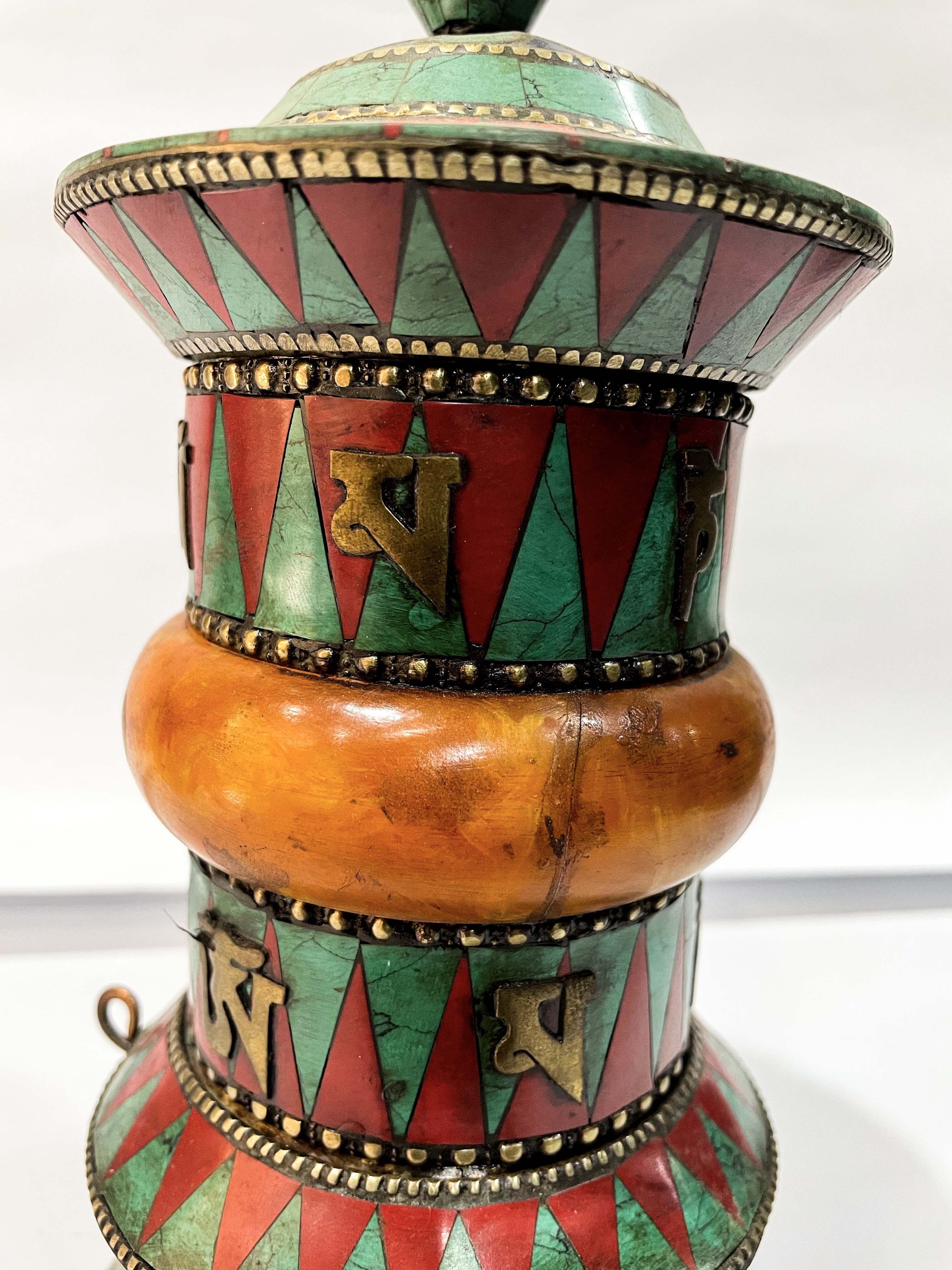 Table Prayer Wheel Big Size <span Style=