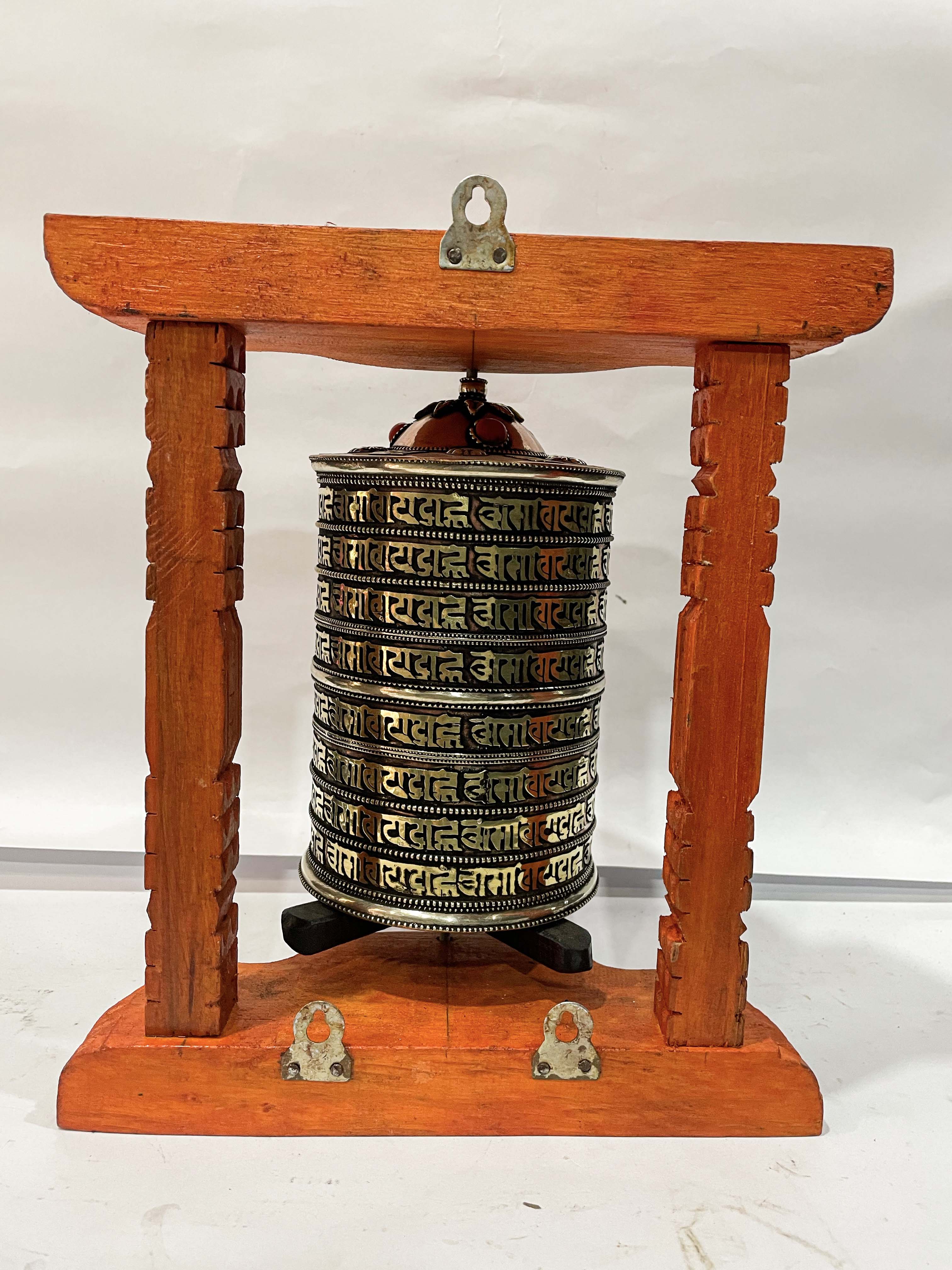Wall Prayer Wheel <span Style=