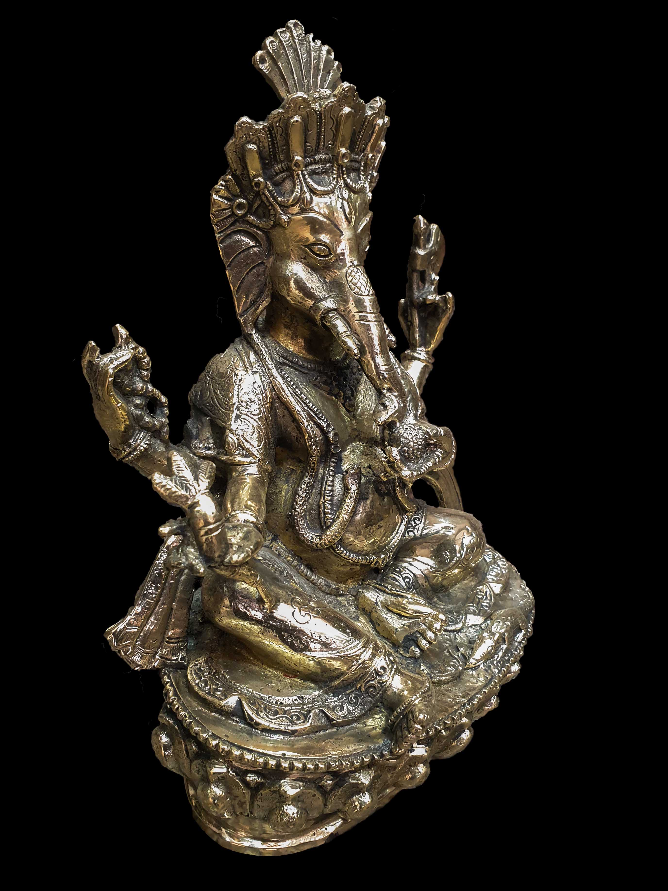 Nepali Traditional Statue Of Ganesh, washable