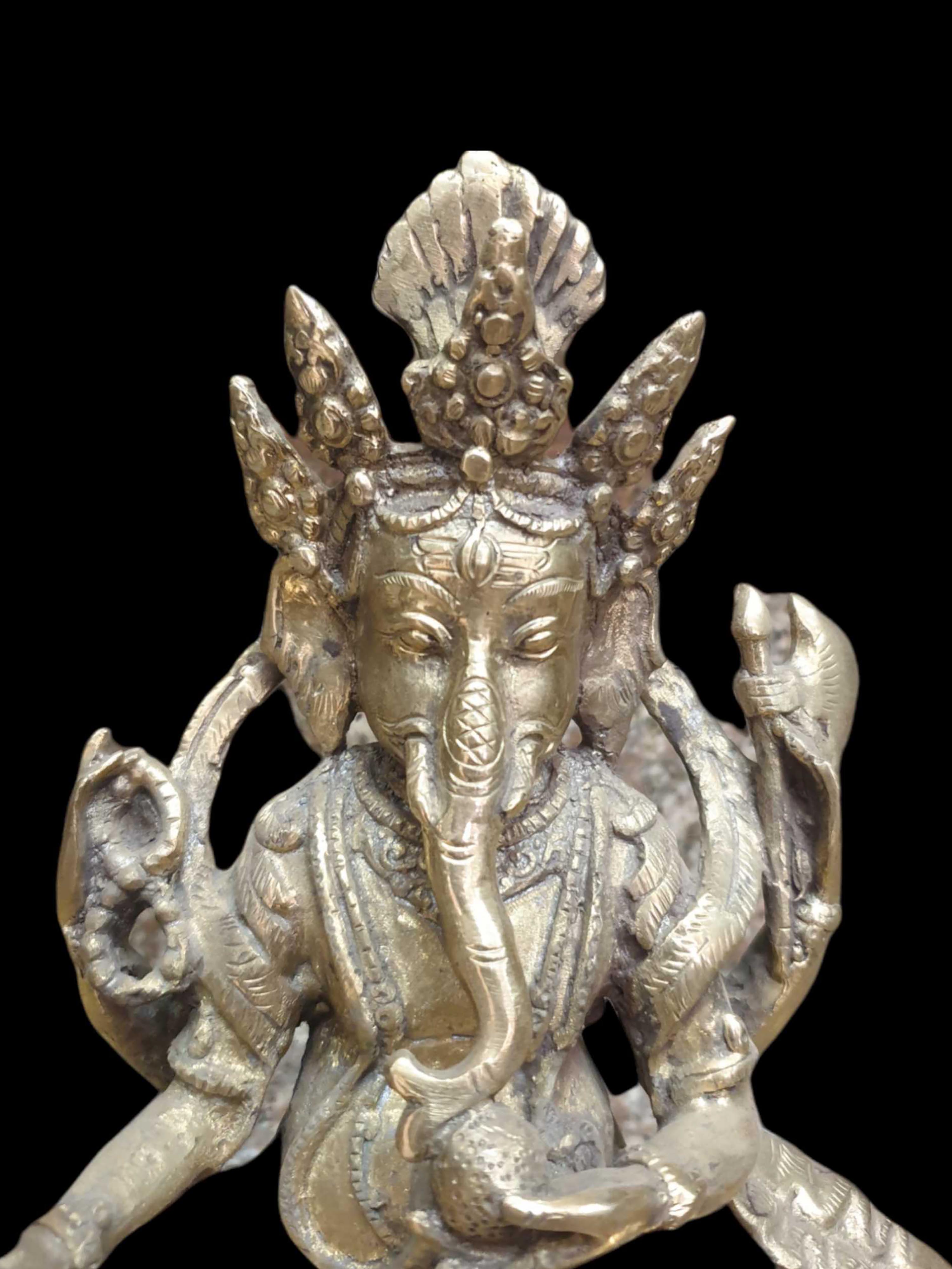 Nepali Traditional Statue Of Ganesh, washable