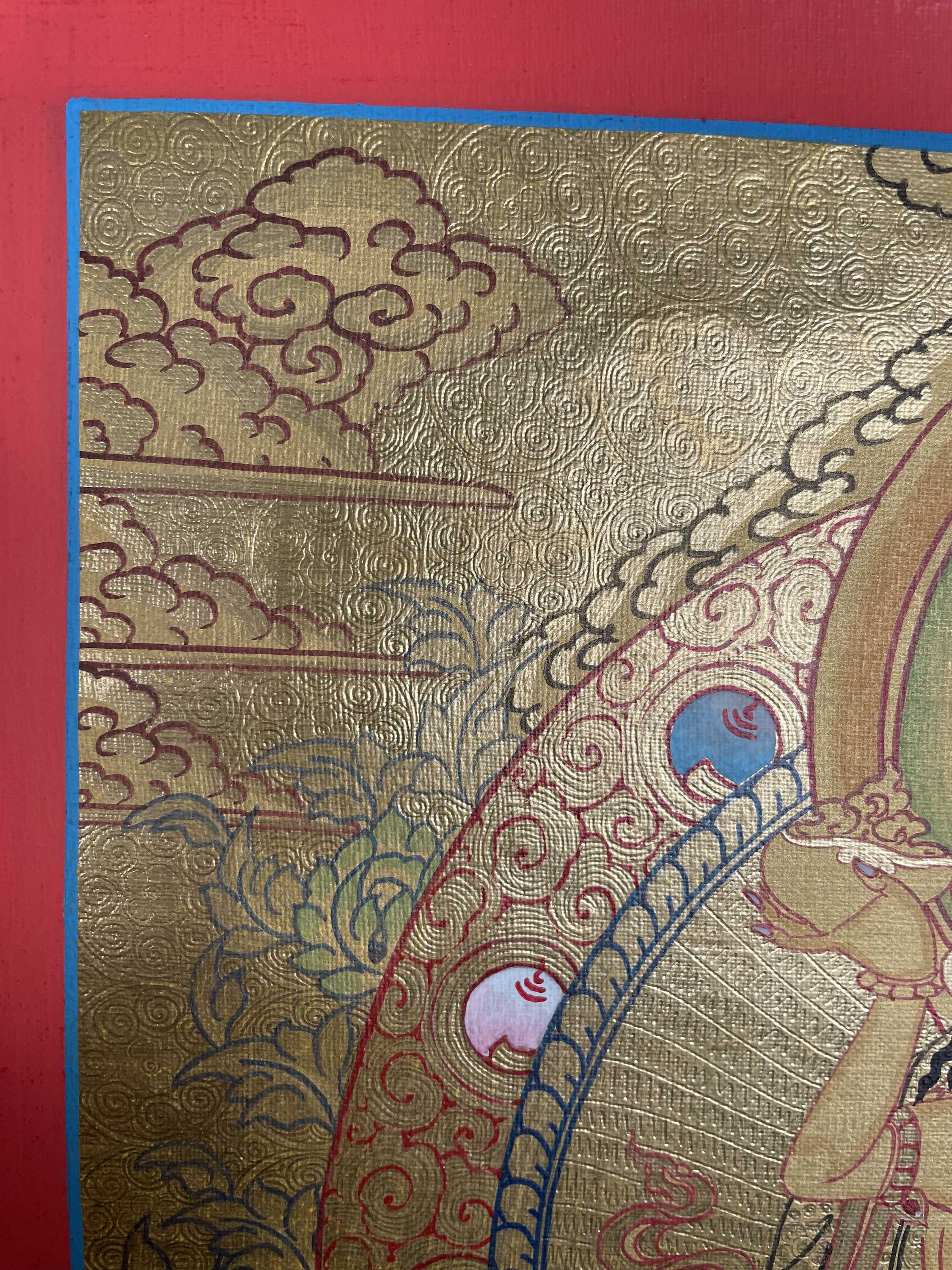 Tibetan Buddhist Thangka <span Style=