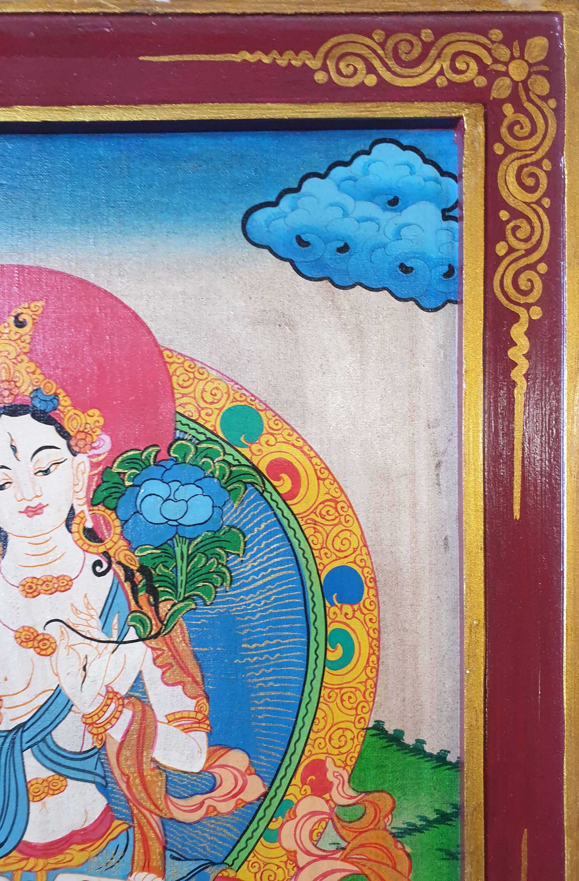 Tibetan Buddhist Thangka Painting <span Style=