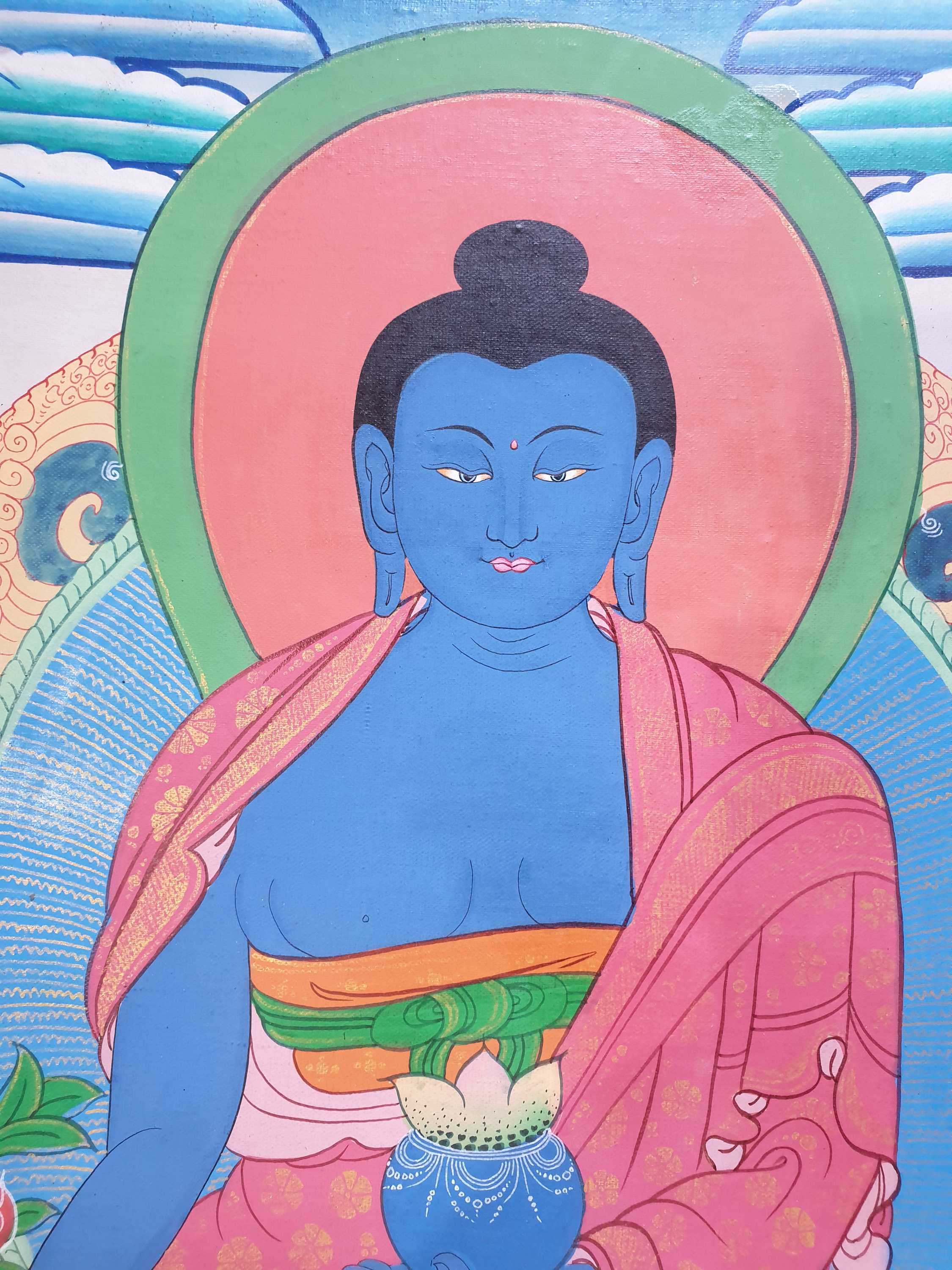 Tibetan Buddhist Thangka Painting <span Style=