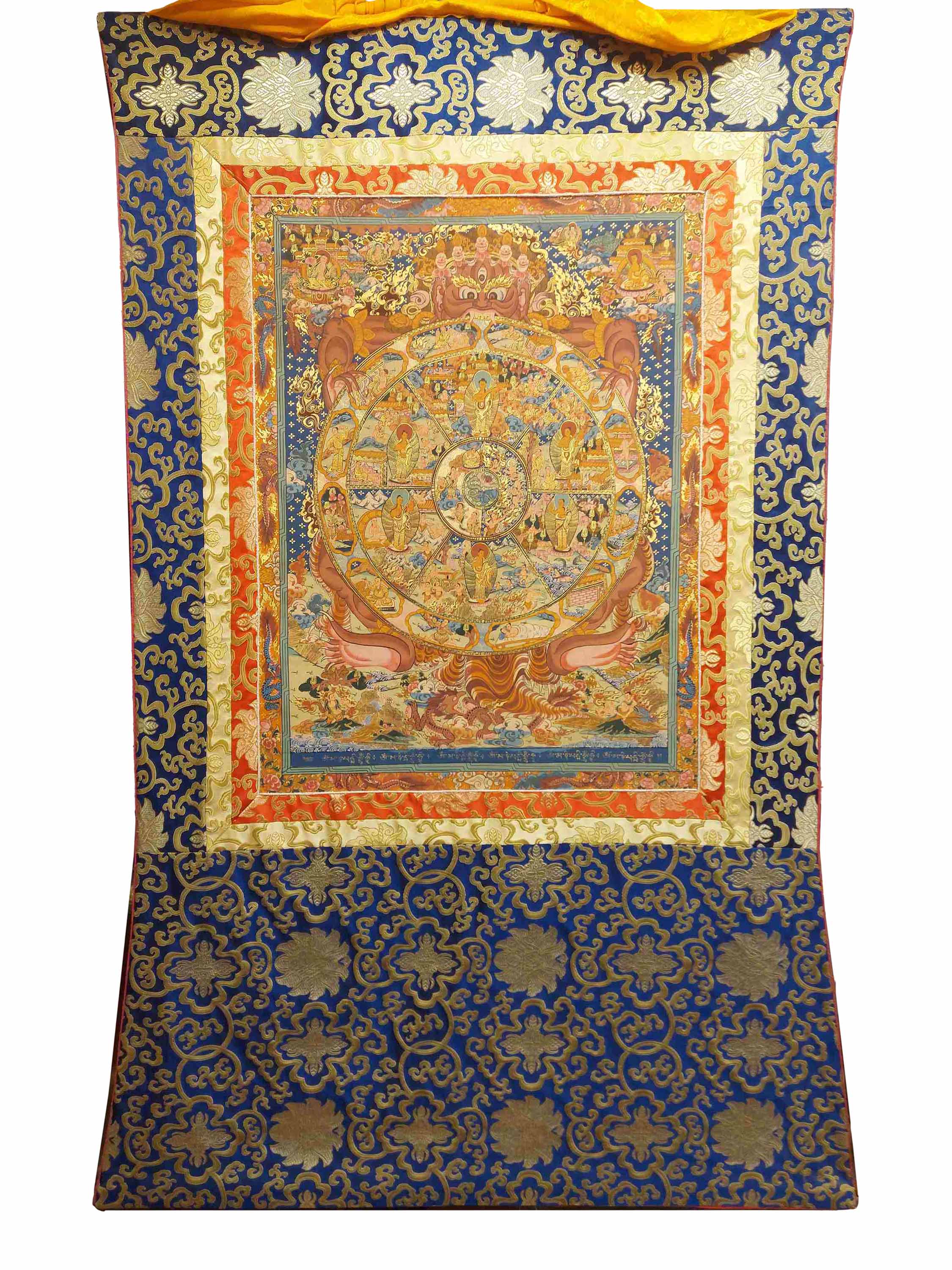 Buddhist Hand Painting Thangka <span Style=