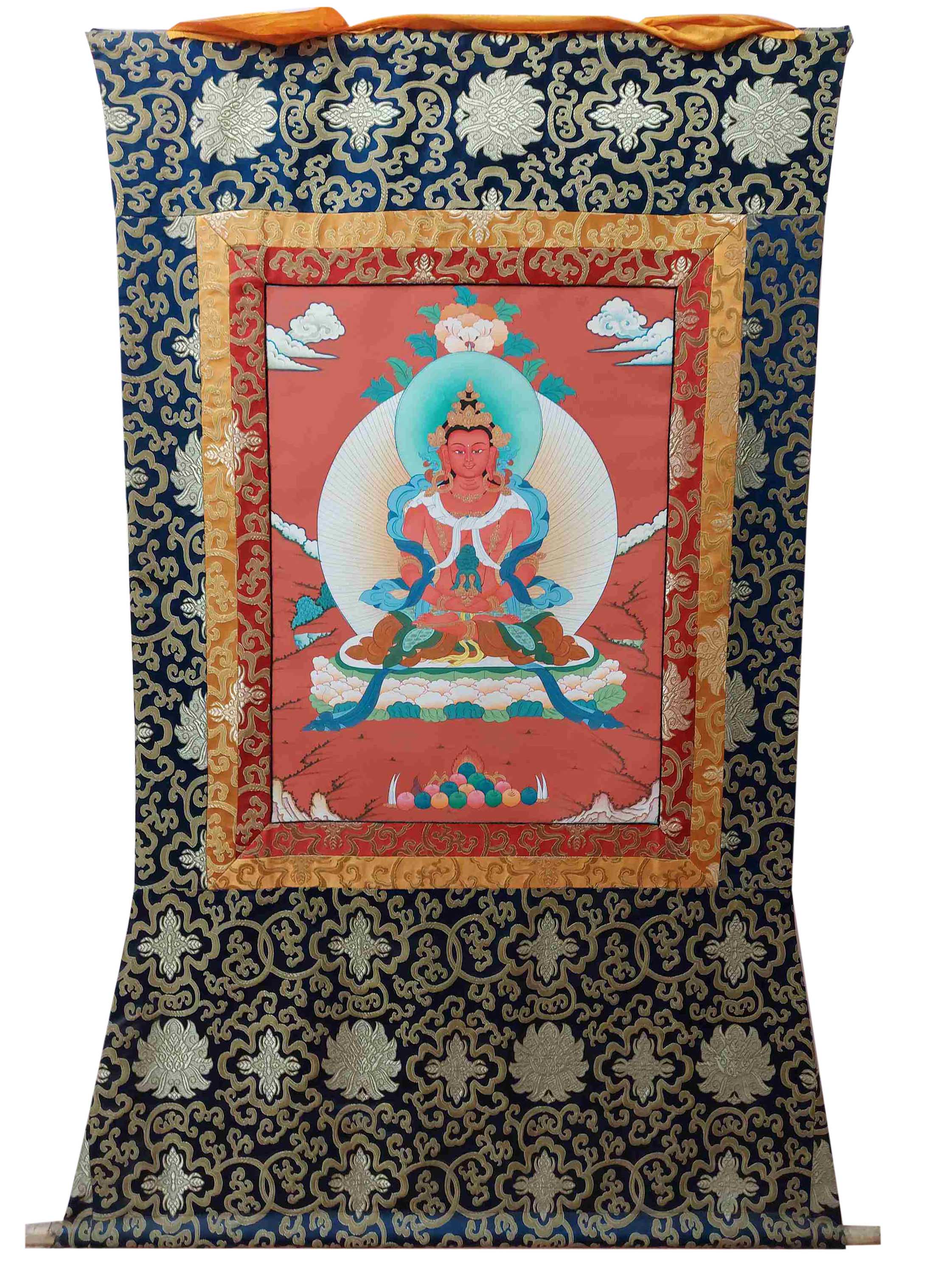 Buddhist Hand Painting Thangka <span Style=