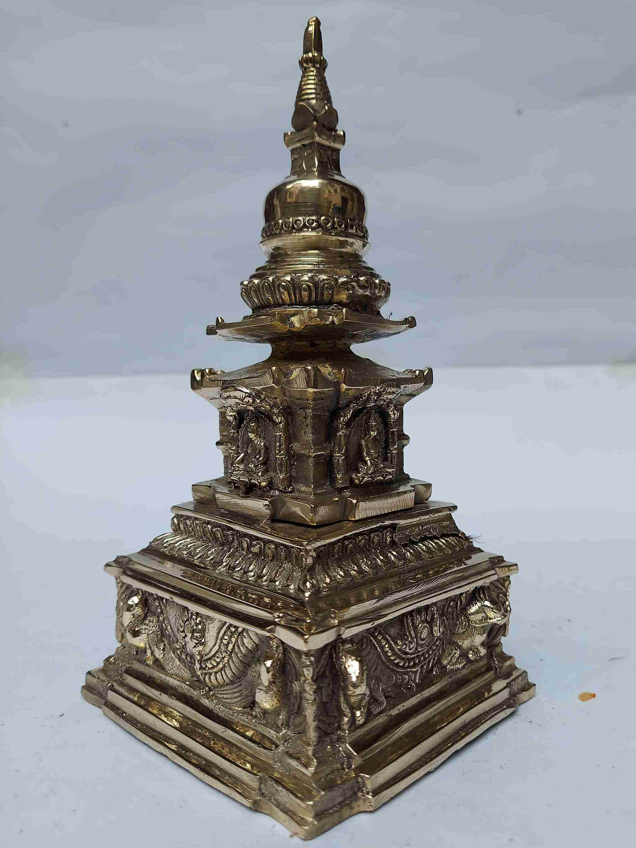 Buddhist Handmade Statue Of Stupa