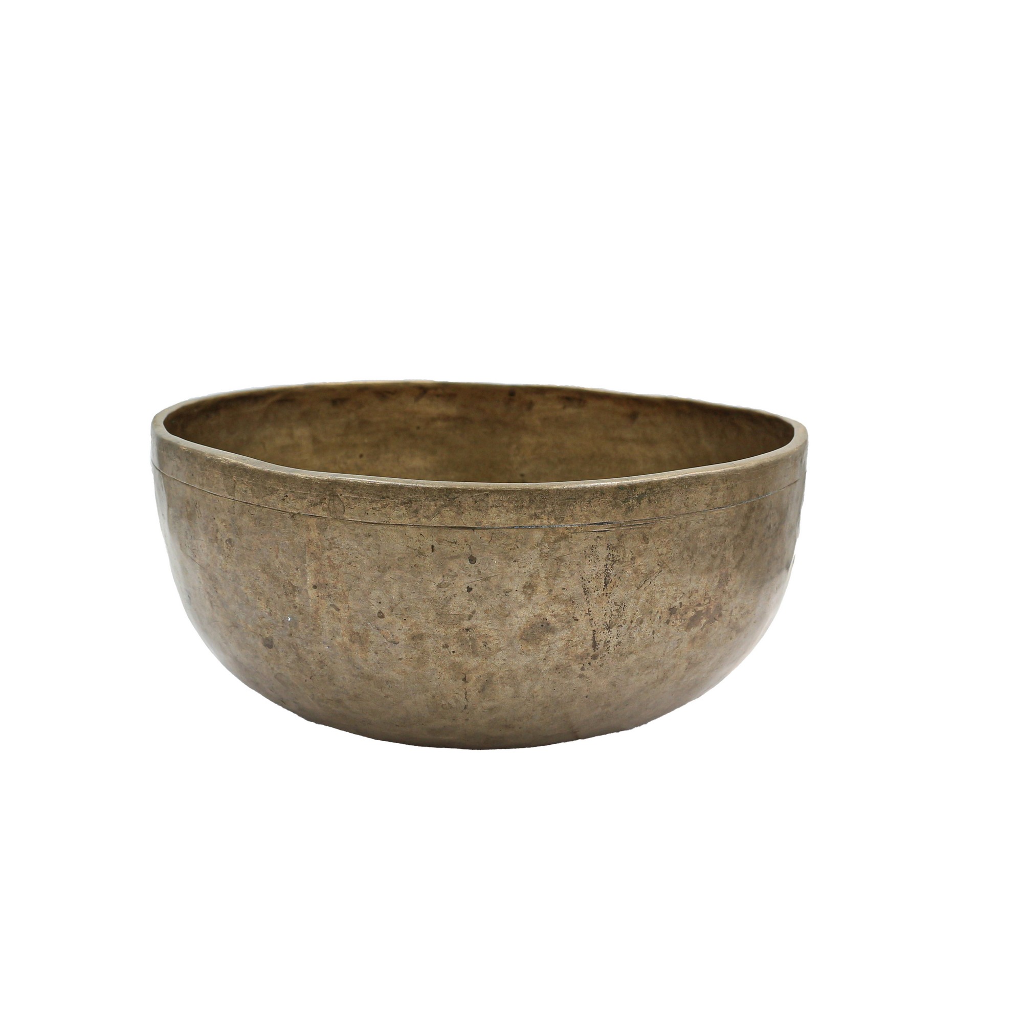 old, Buddhist real Antique Hand Beaten jambati Singing Bowl, select Accessories